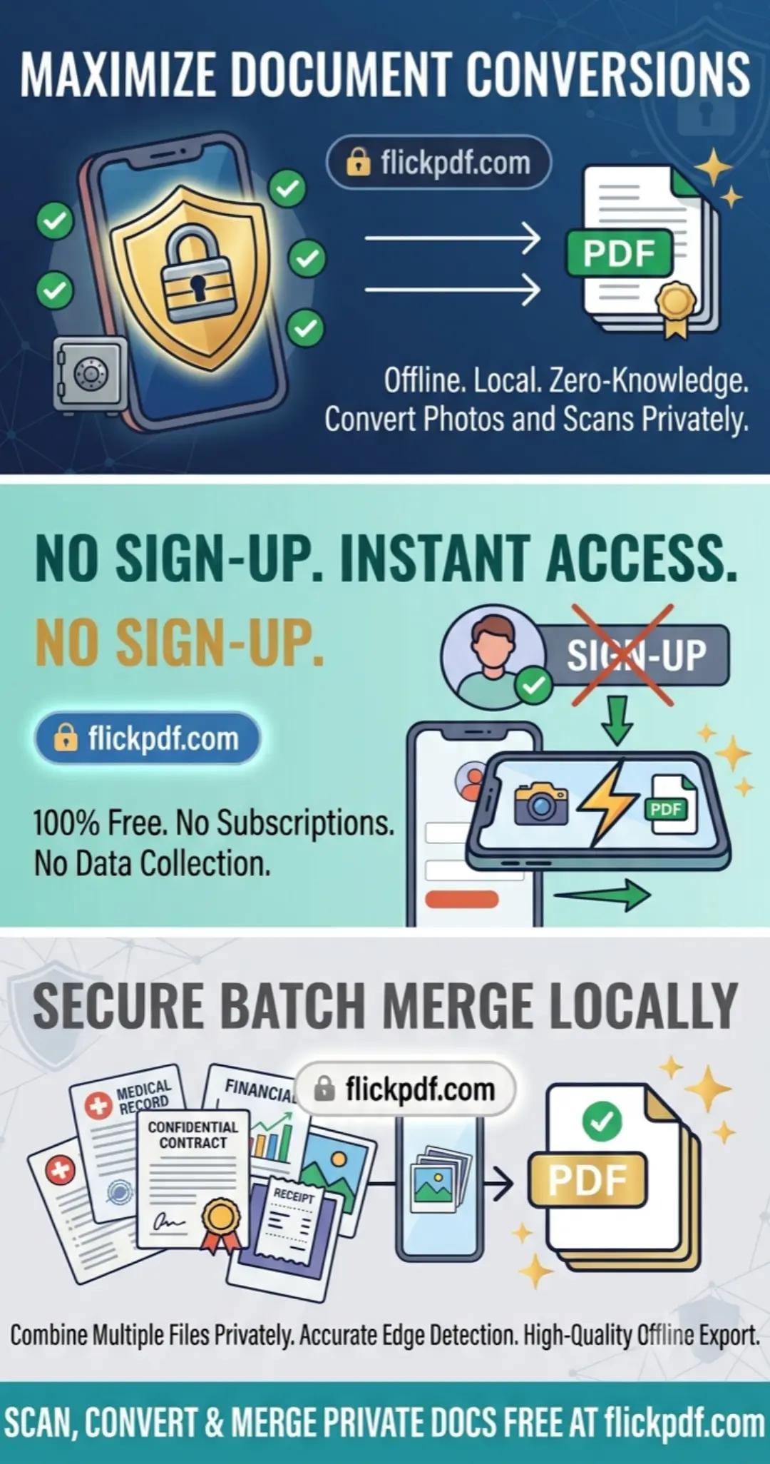 @FlickPDF | No-Cloud PDF Tool