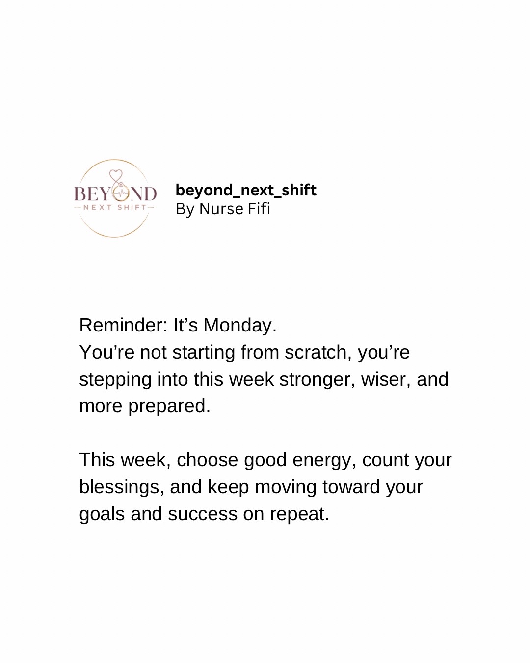 @💫 BEYOND THE NEXT SHIFT ♾️ 🩺