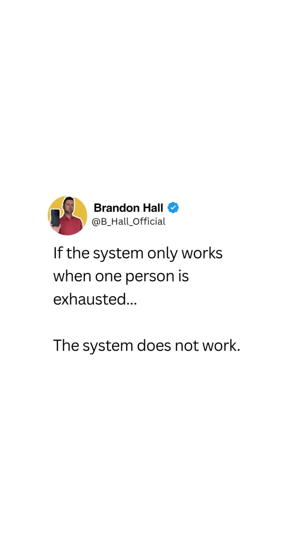 @Brandon Hall Official