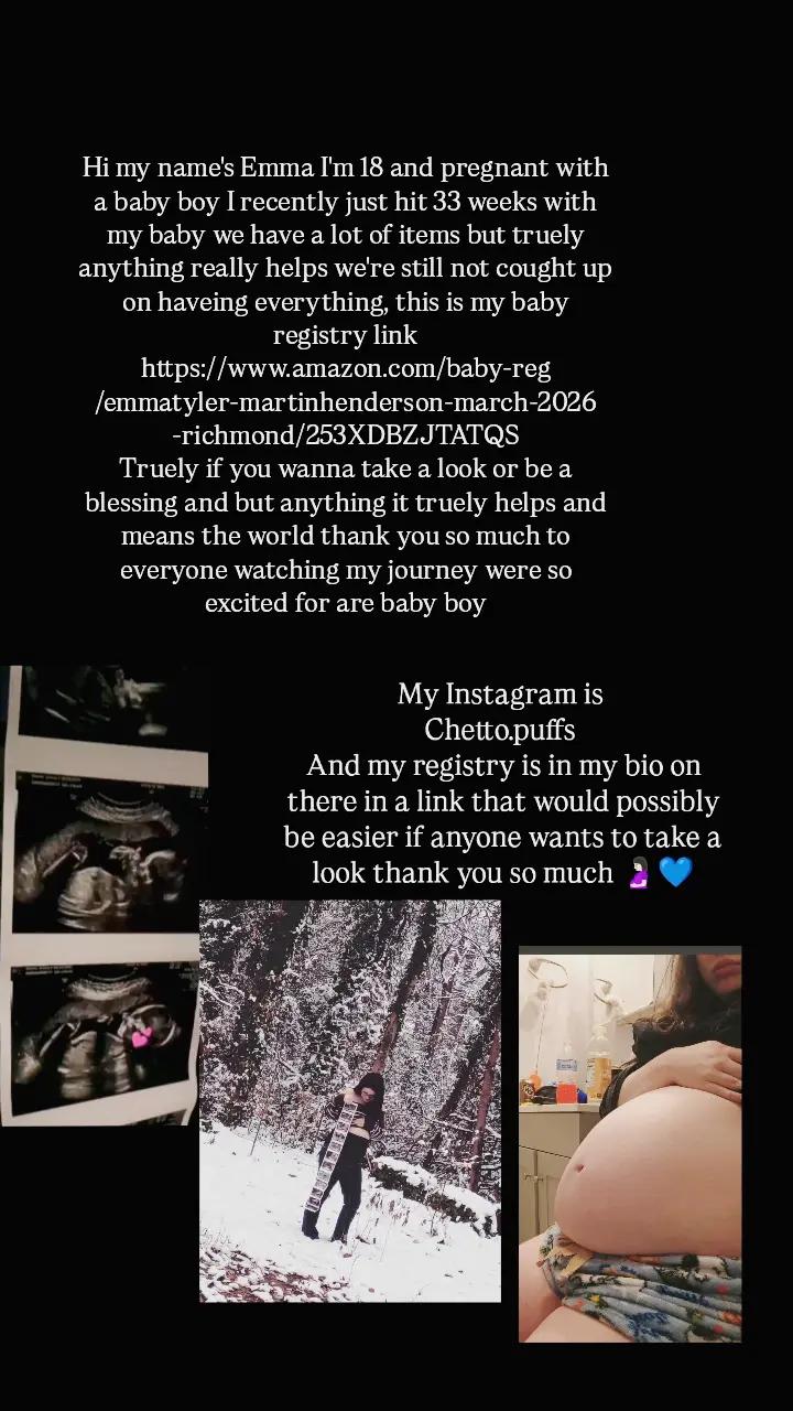 @me and my baby's journey 💙