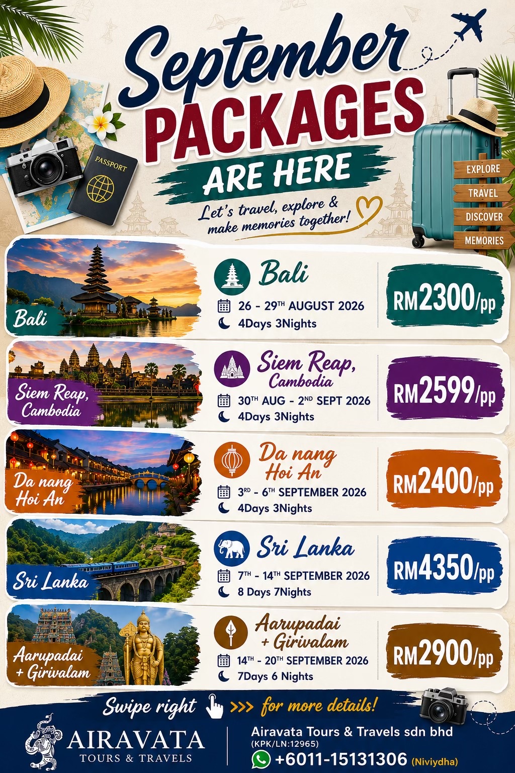 @AIRAVATA TOURS &TRAVEL SDN.BHD