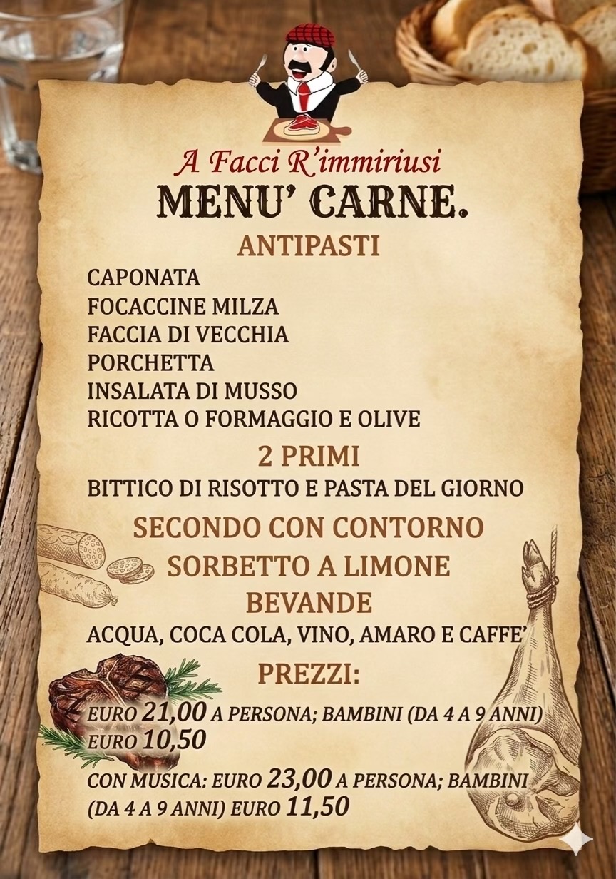 @A FACCI R’IMMIRIUSI