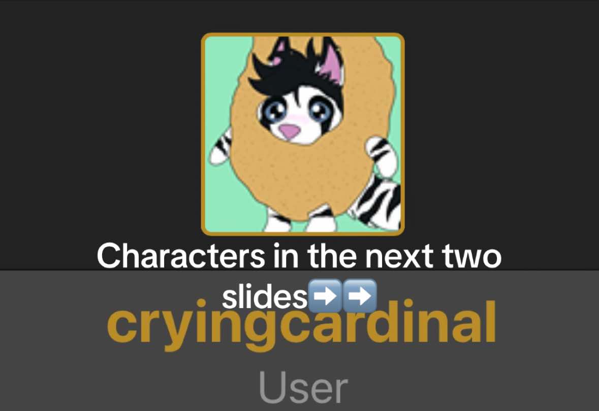 @⦻cryingcardinal⦻