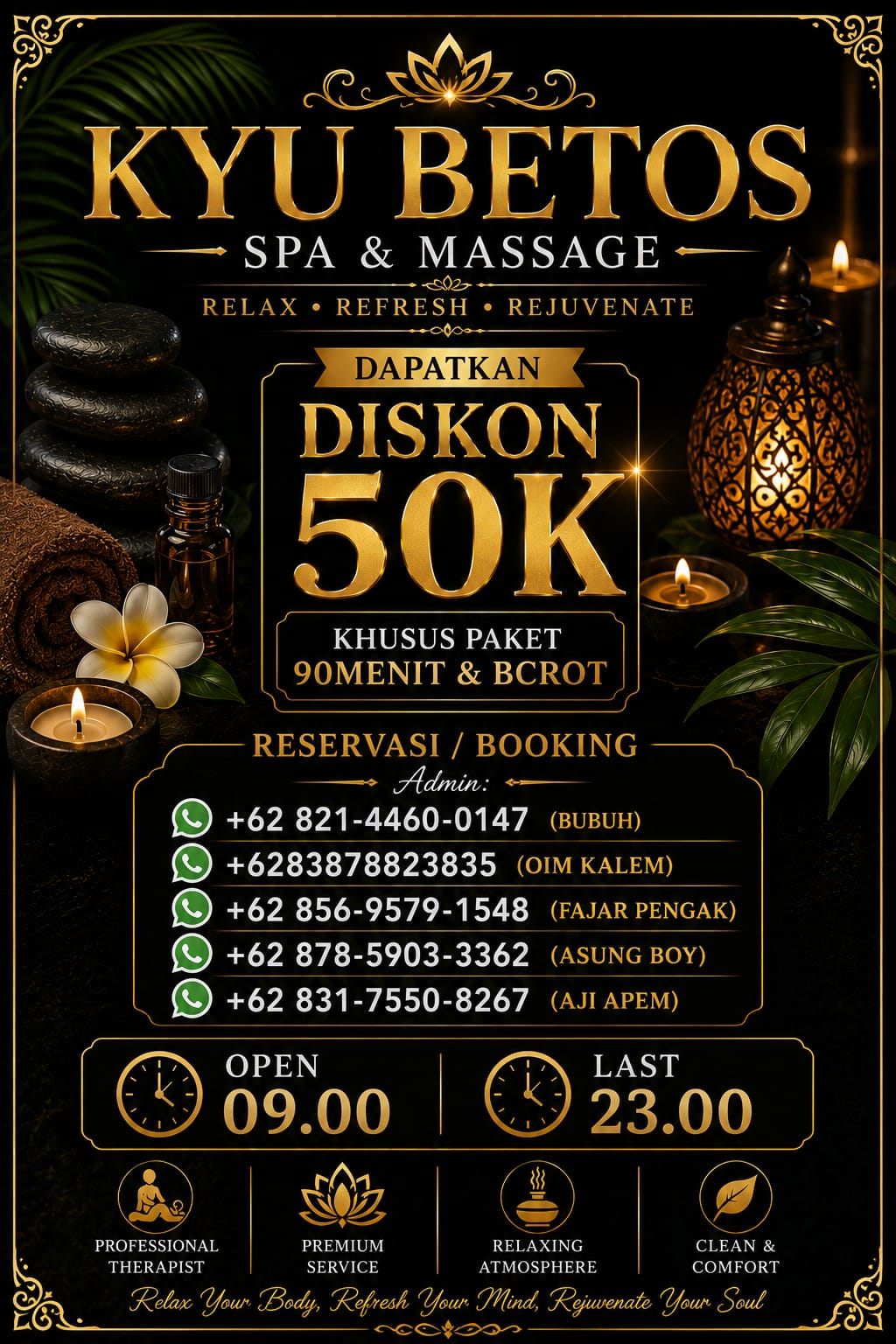 @Kyu betos spa bekasi timur
