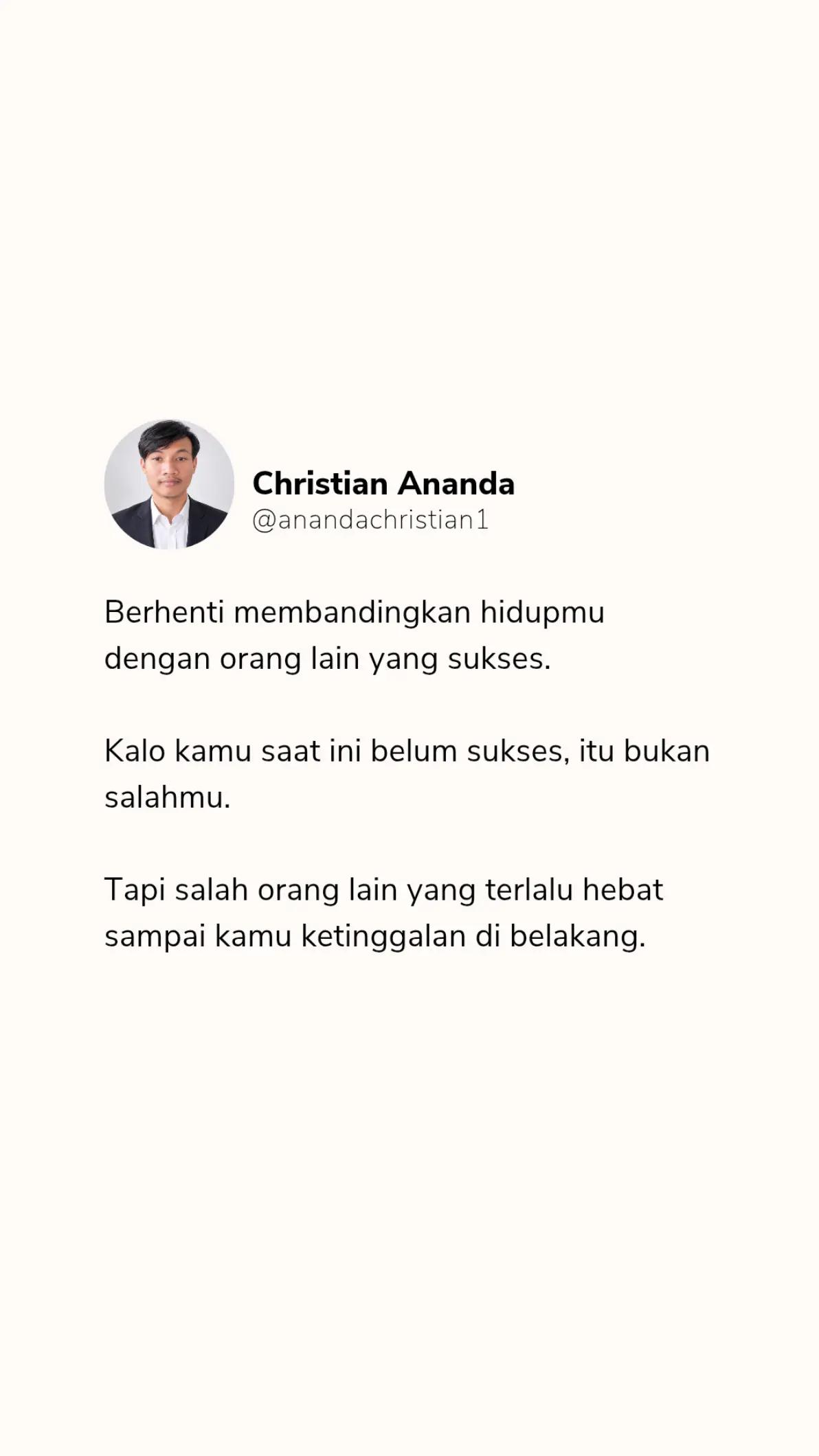 @Anandachristian