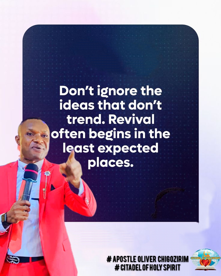 @Apostle Oliver Chigozirim