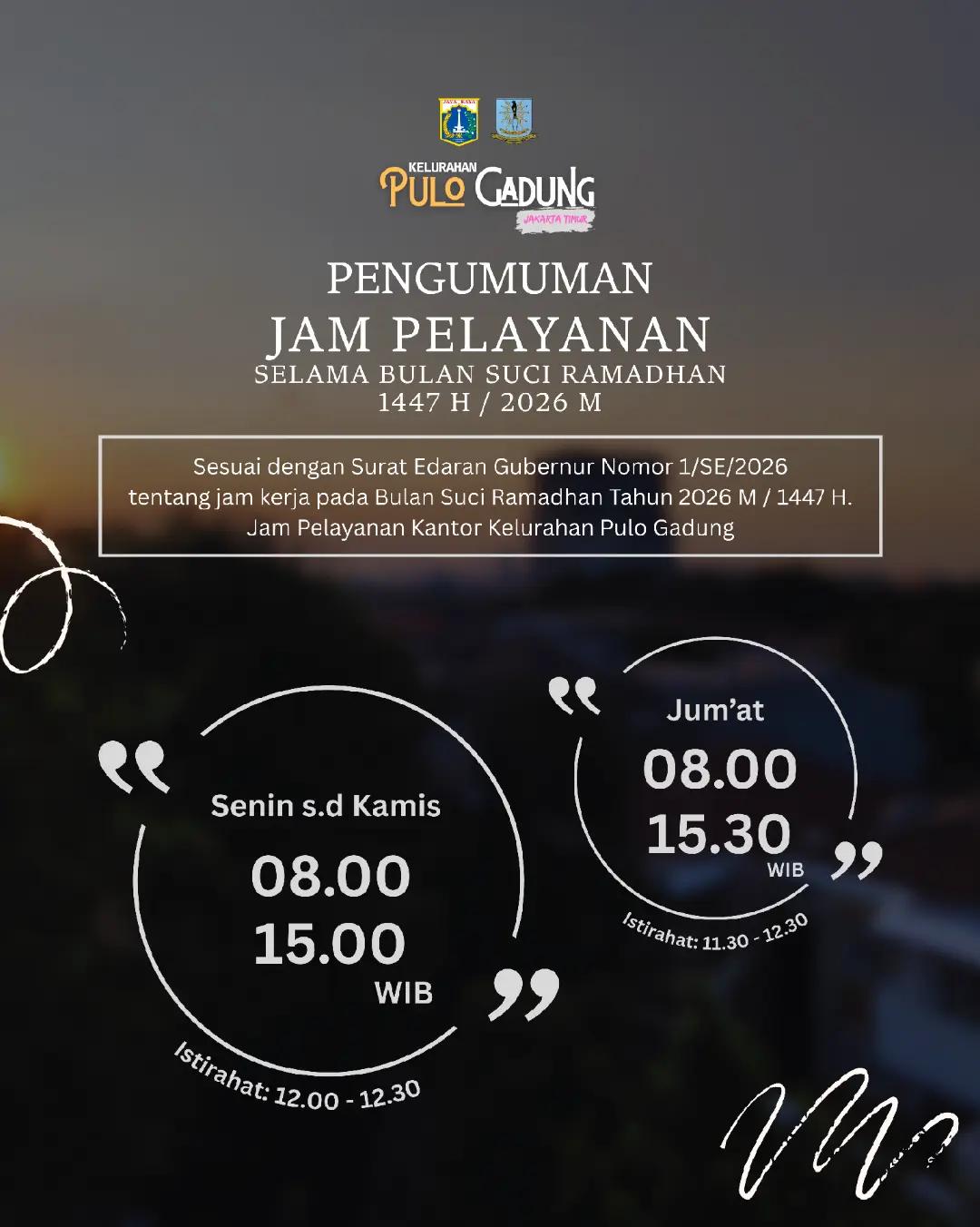 @Kelurahan Pulo Gadung