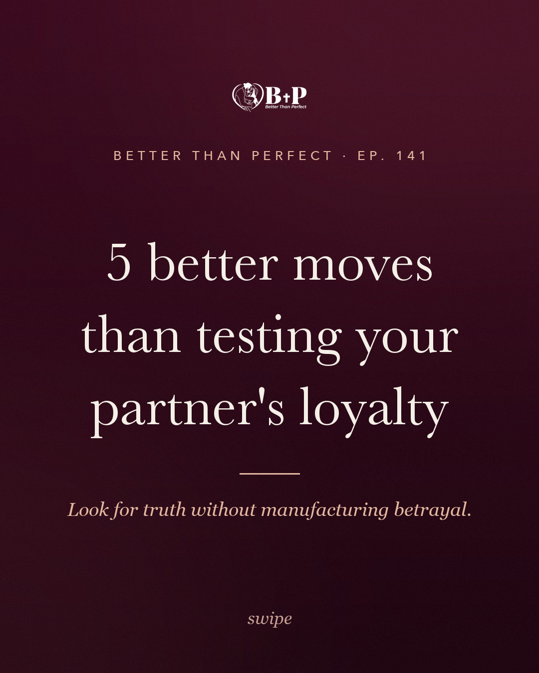 @Better Than Perfect Podcast