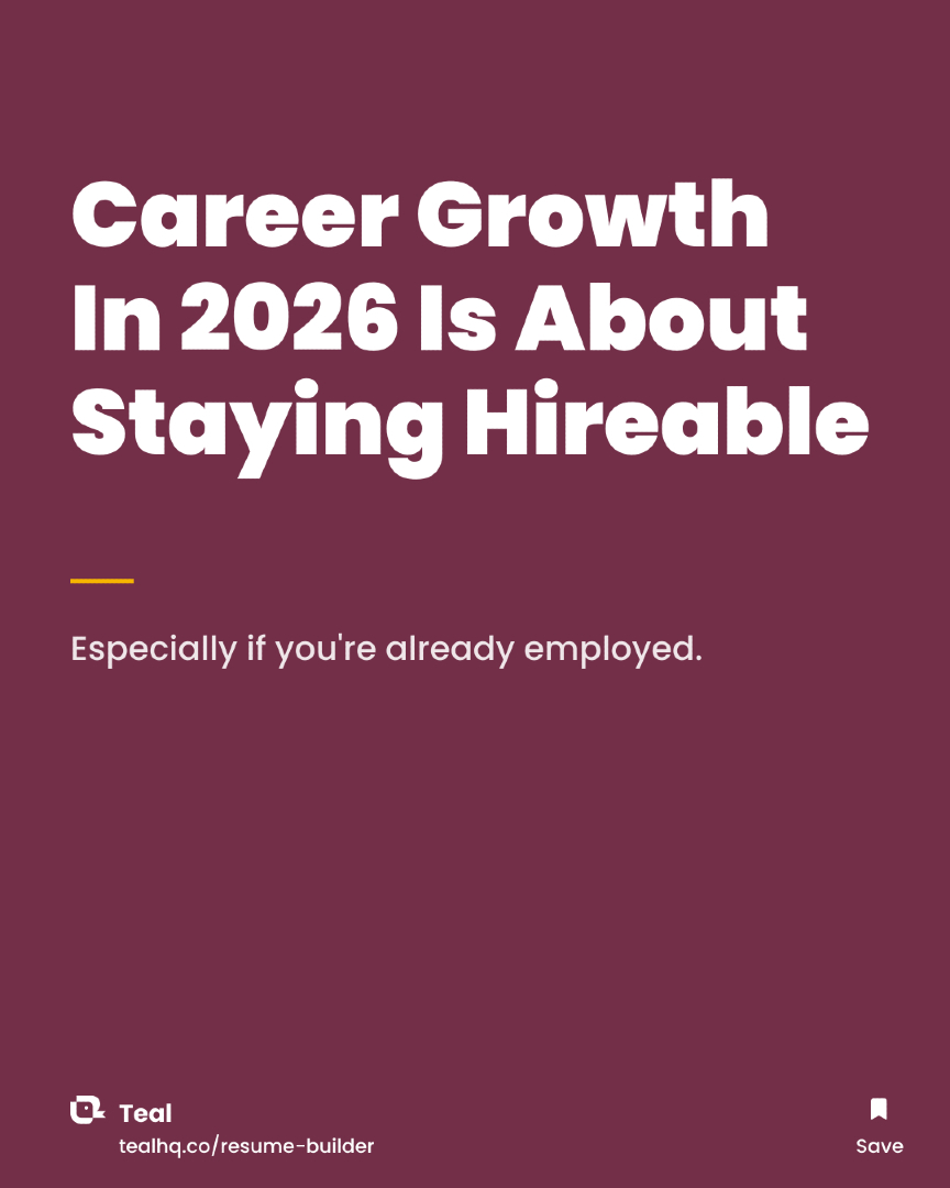 @Teal | Job Search Tips