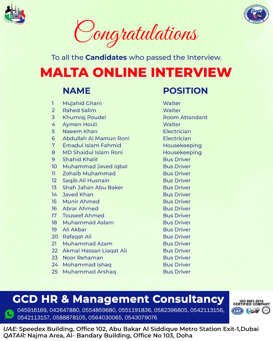 @GCD HR & MGM CONSULTANCY