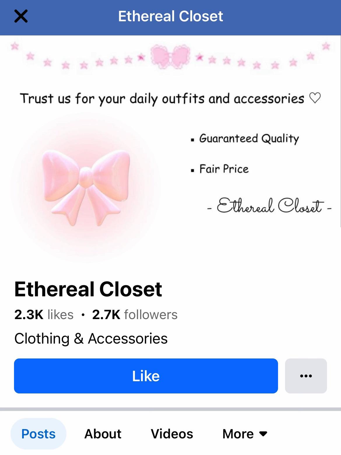@Ethereal Closet ð