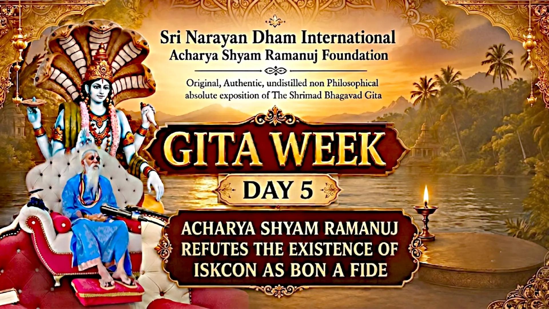 @Acharya Shyam Ramanuj