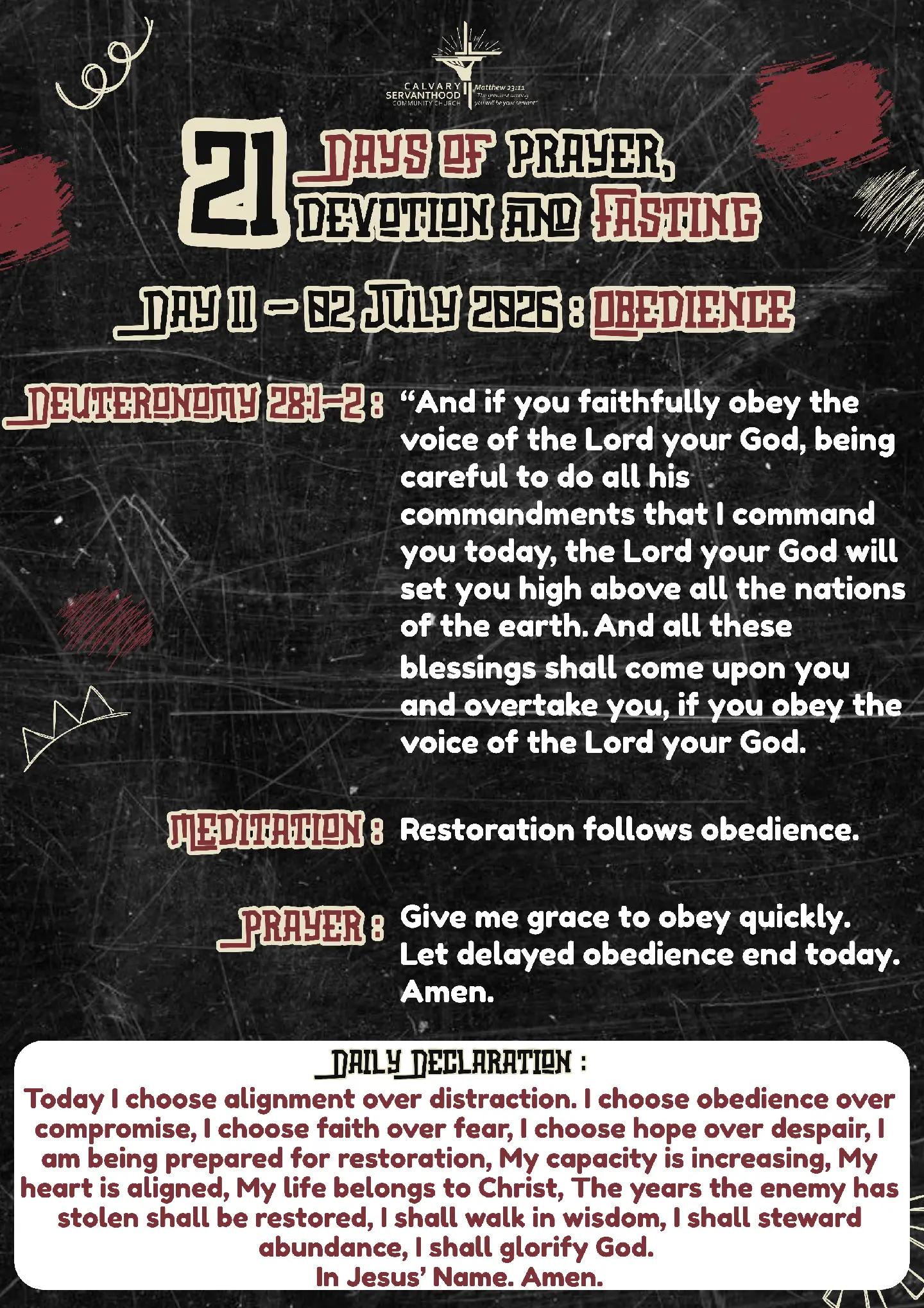 @CalvaryservanthoodCC