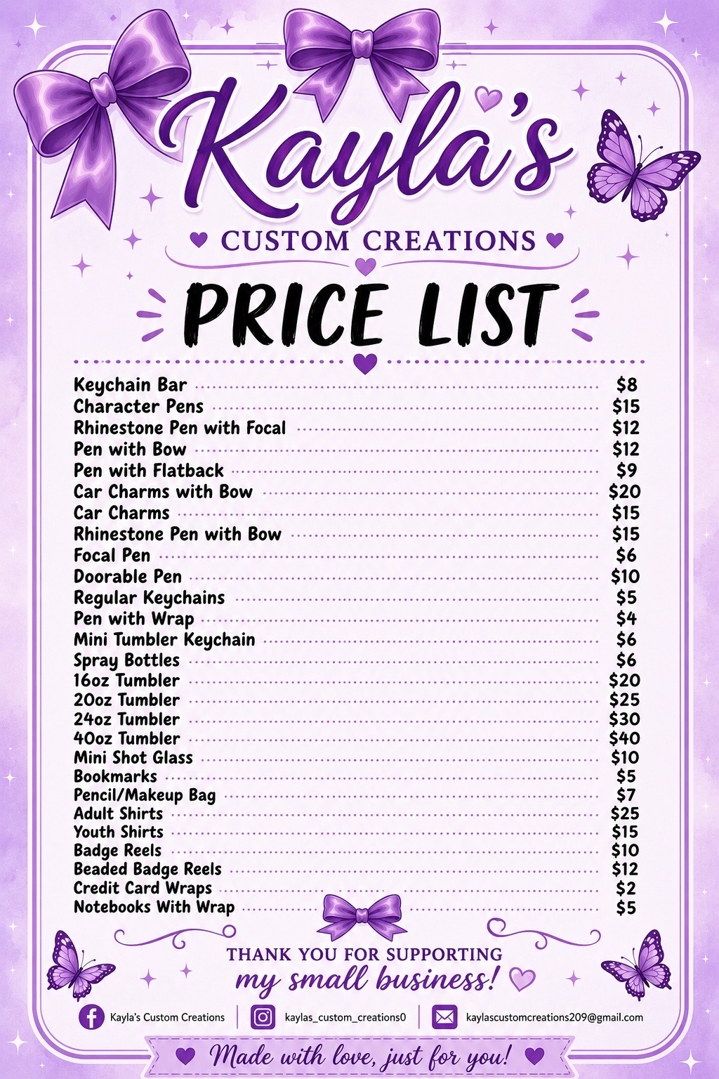 @🩷Kaylas Custom Creations🥰