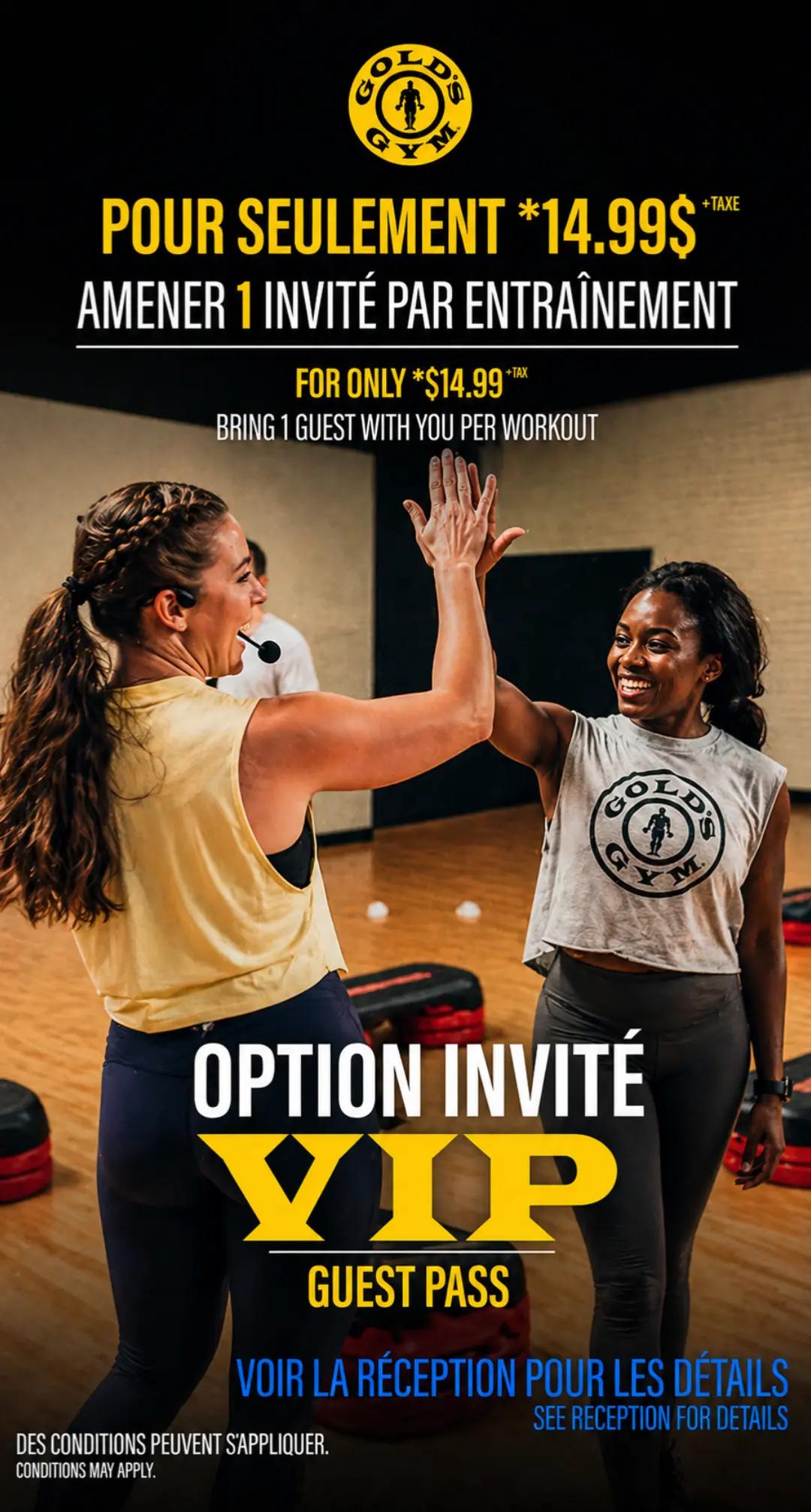 @Gold's Gym Québec