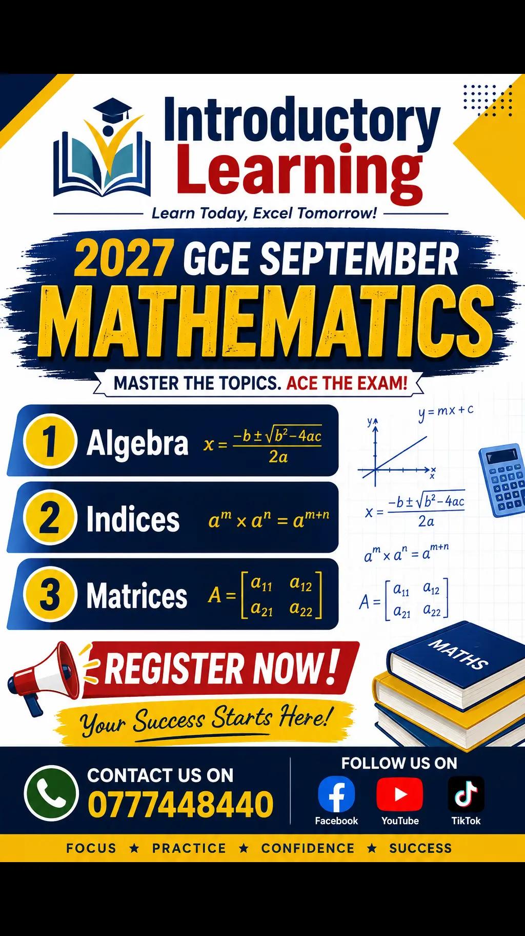 @Introductory Learning