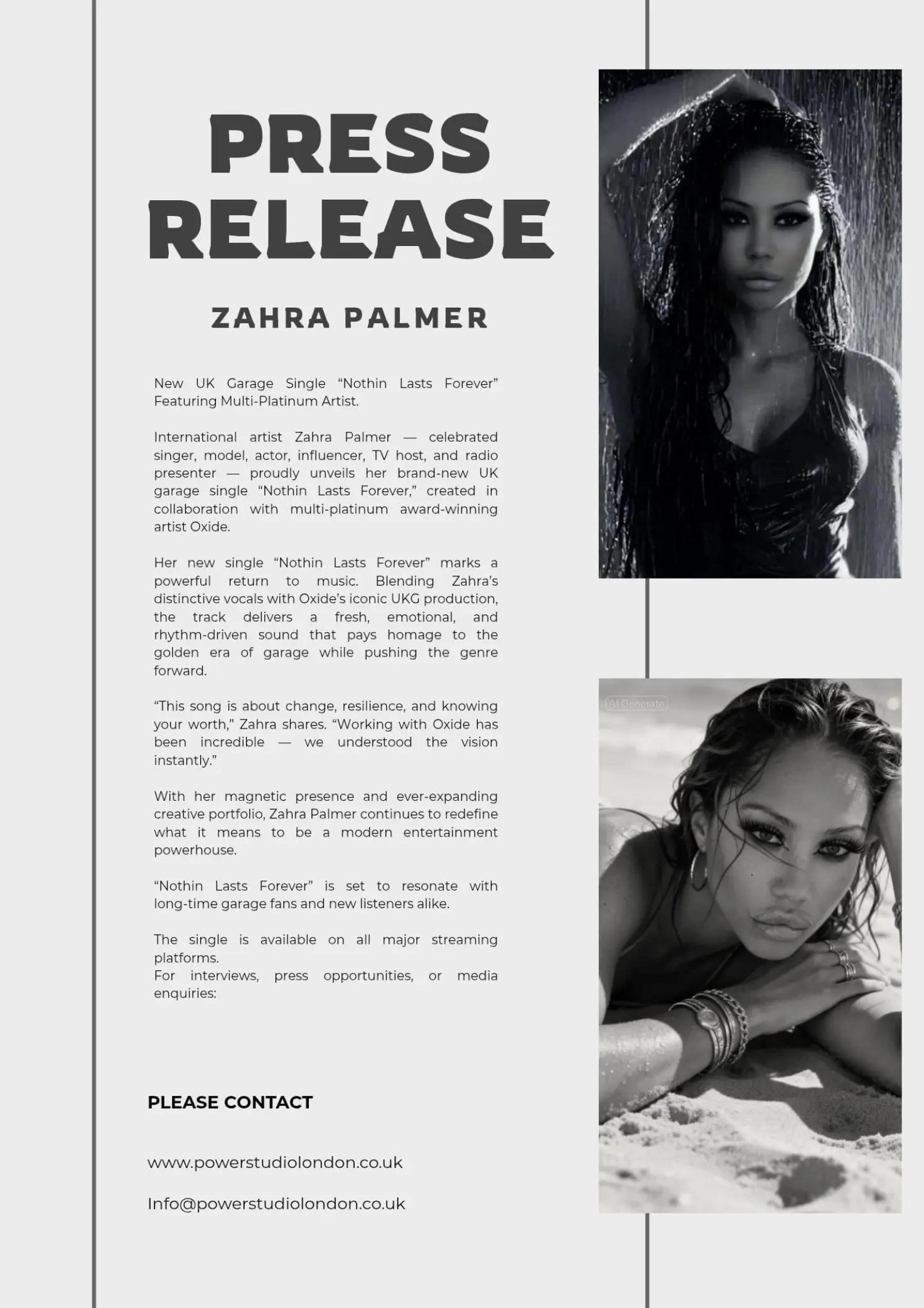 @Zahra Palmer aka The Body