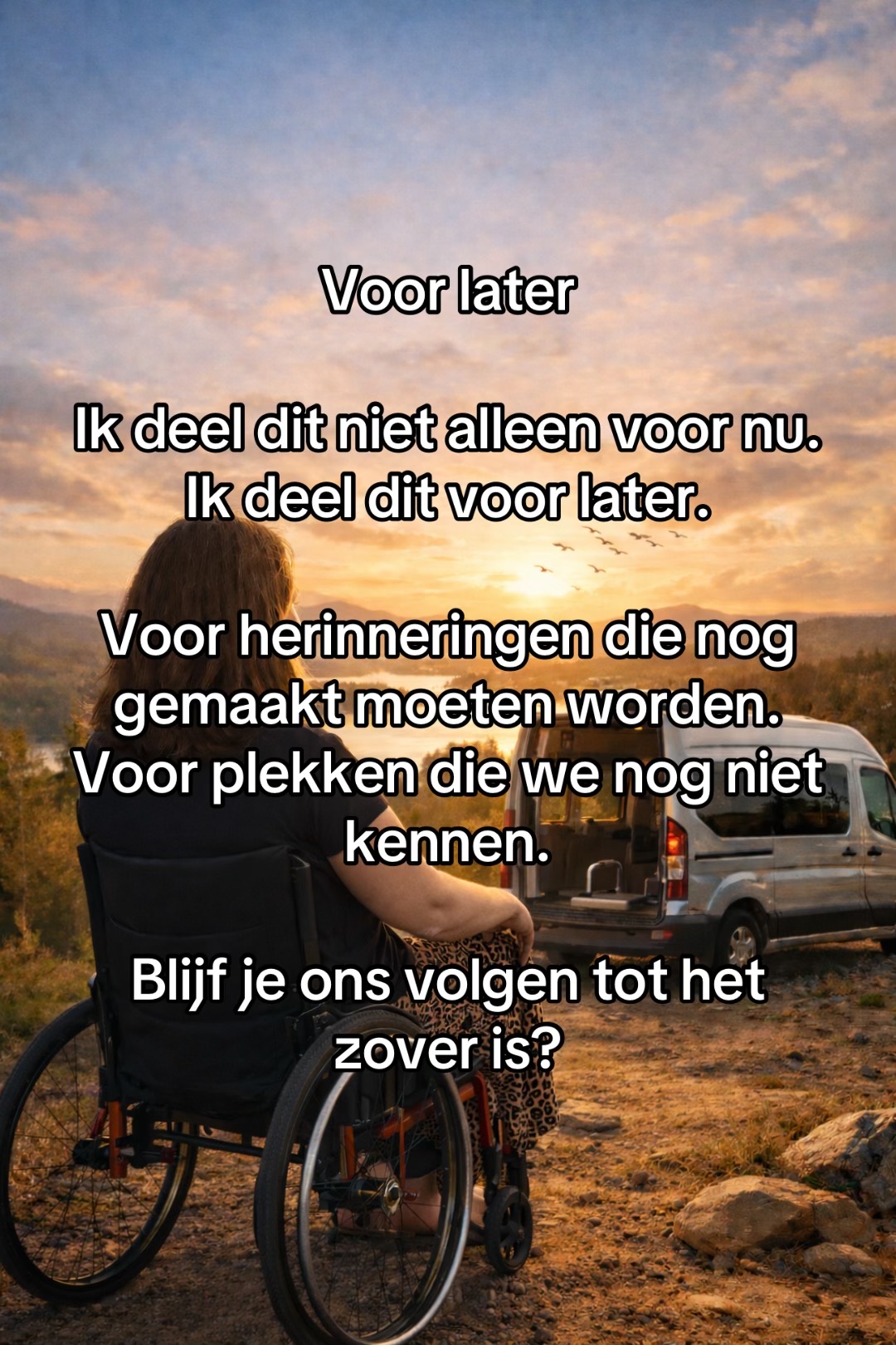 @Op weg naar de rolstoelbus