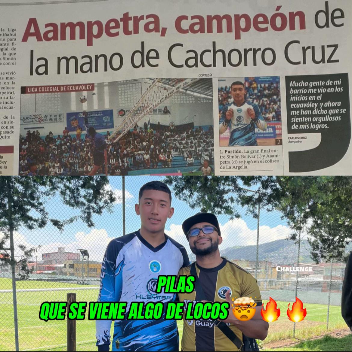 @ECUAVOLEY EL PROFE LUIS