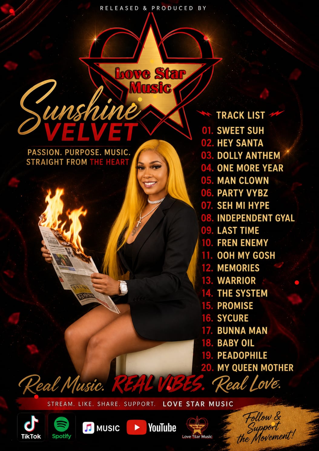 @Official Sunshine Velvet