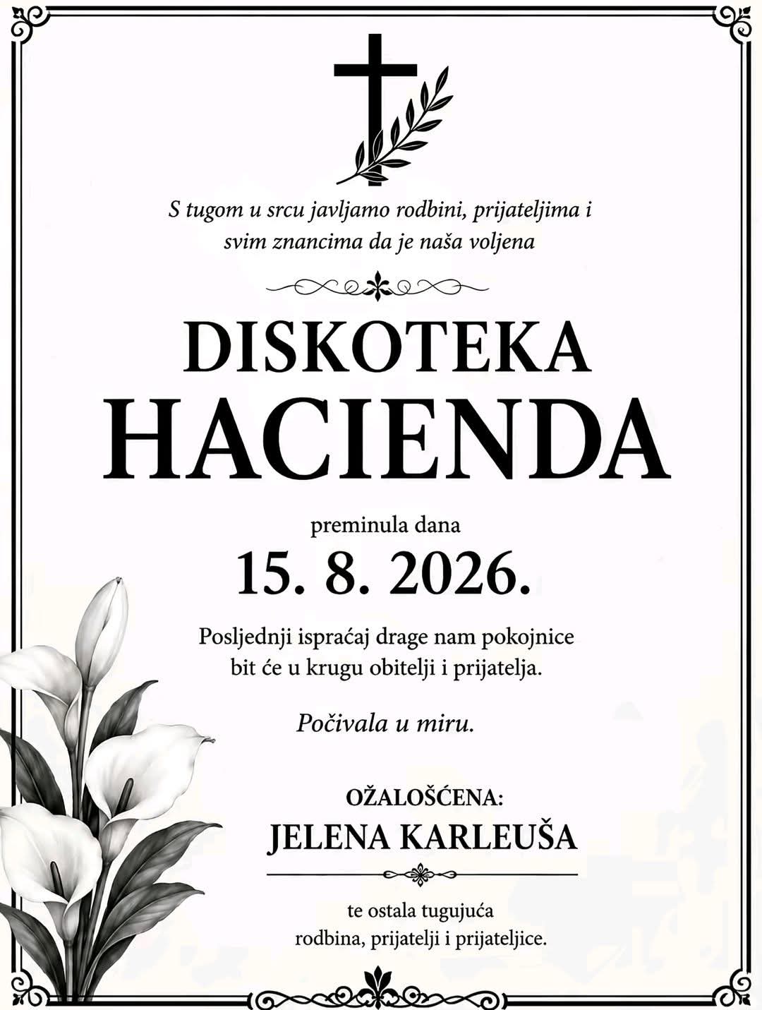 @HERCEGOVKA A &Scaron;TA BI DRUGO BILA