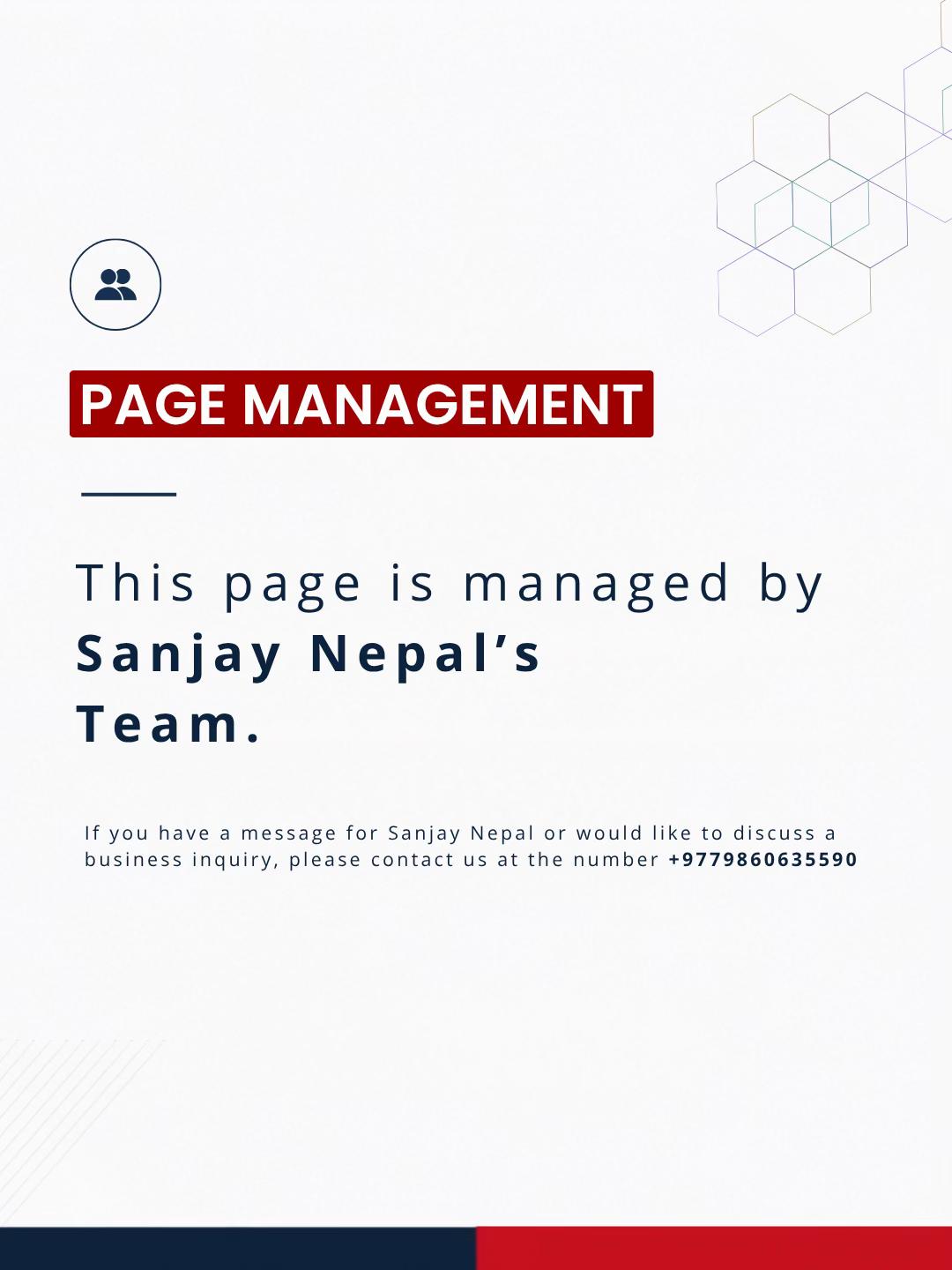 @Sanjay Nepal