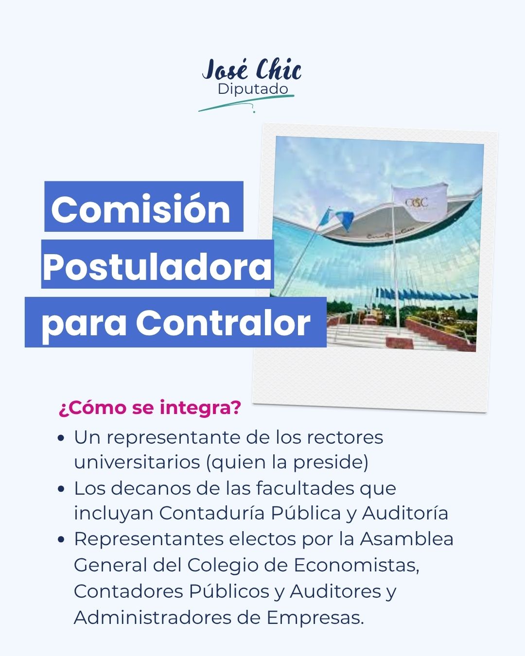 @Jos&eacute; Chic