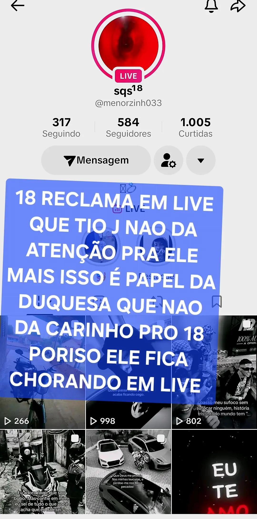 @👀DE OLHOS NAS LIVES 🫡