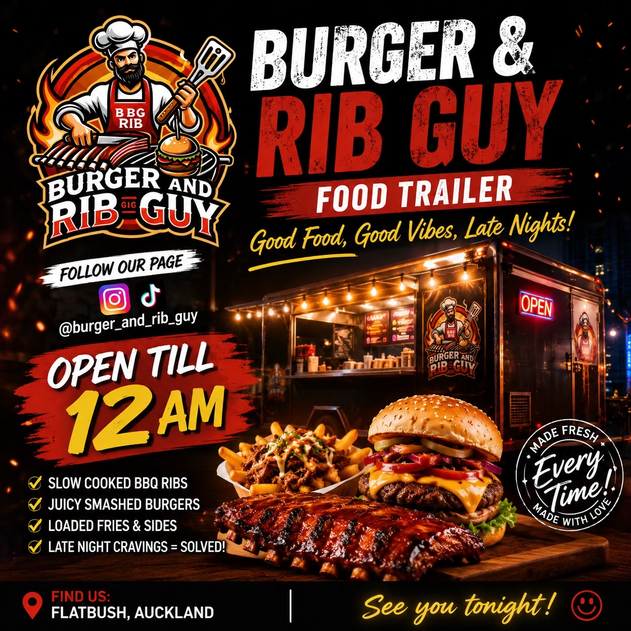 @BURGER & RIB GUY