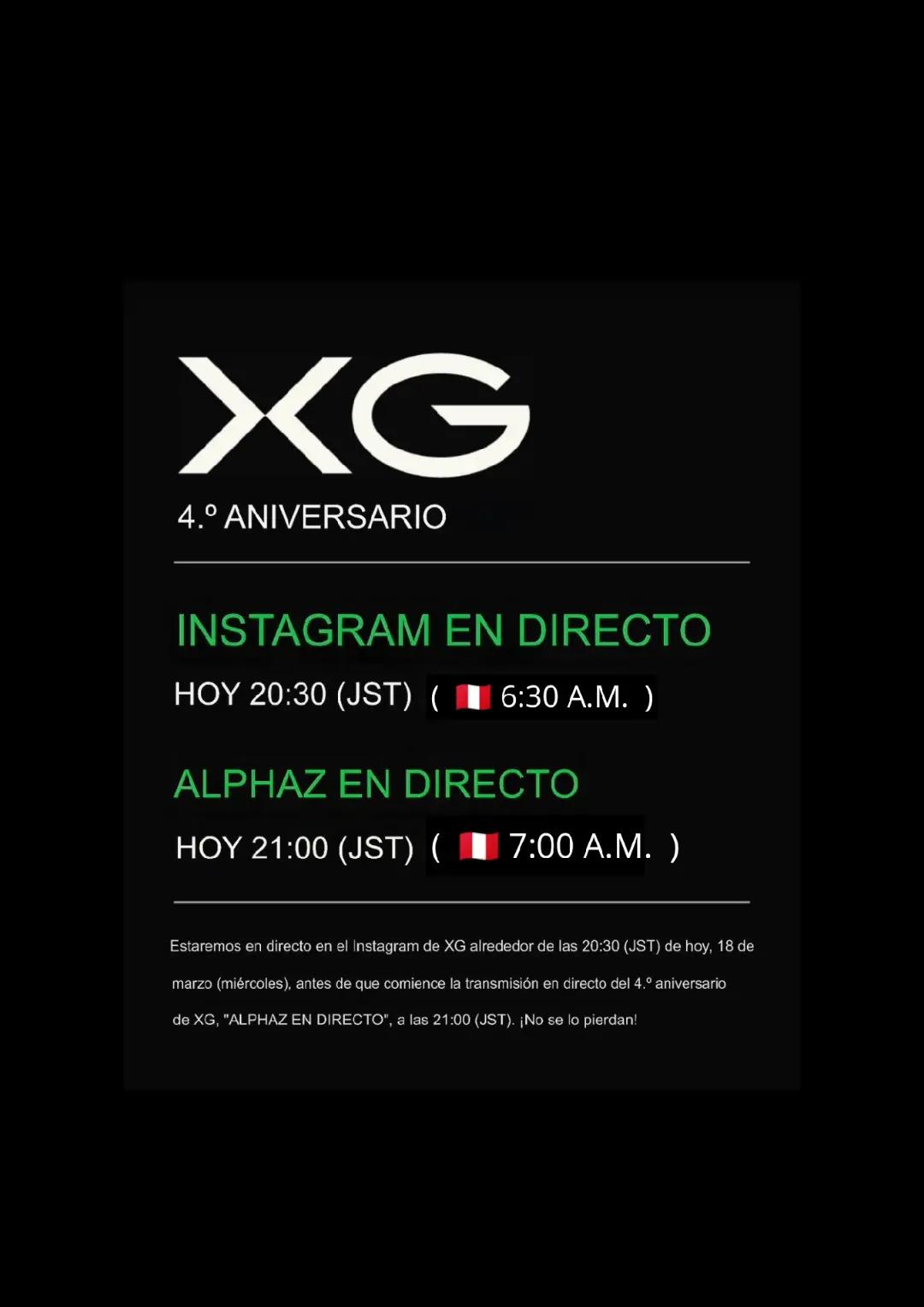 @XG PER&Uacute;