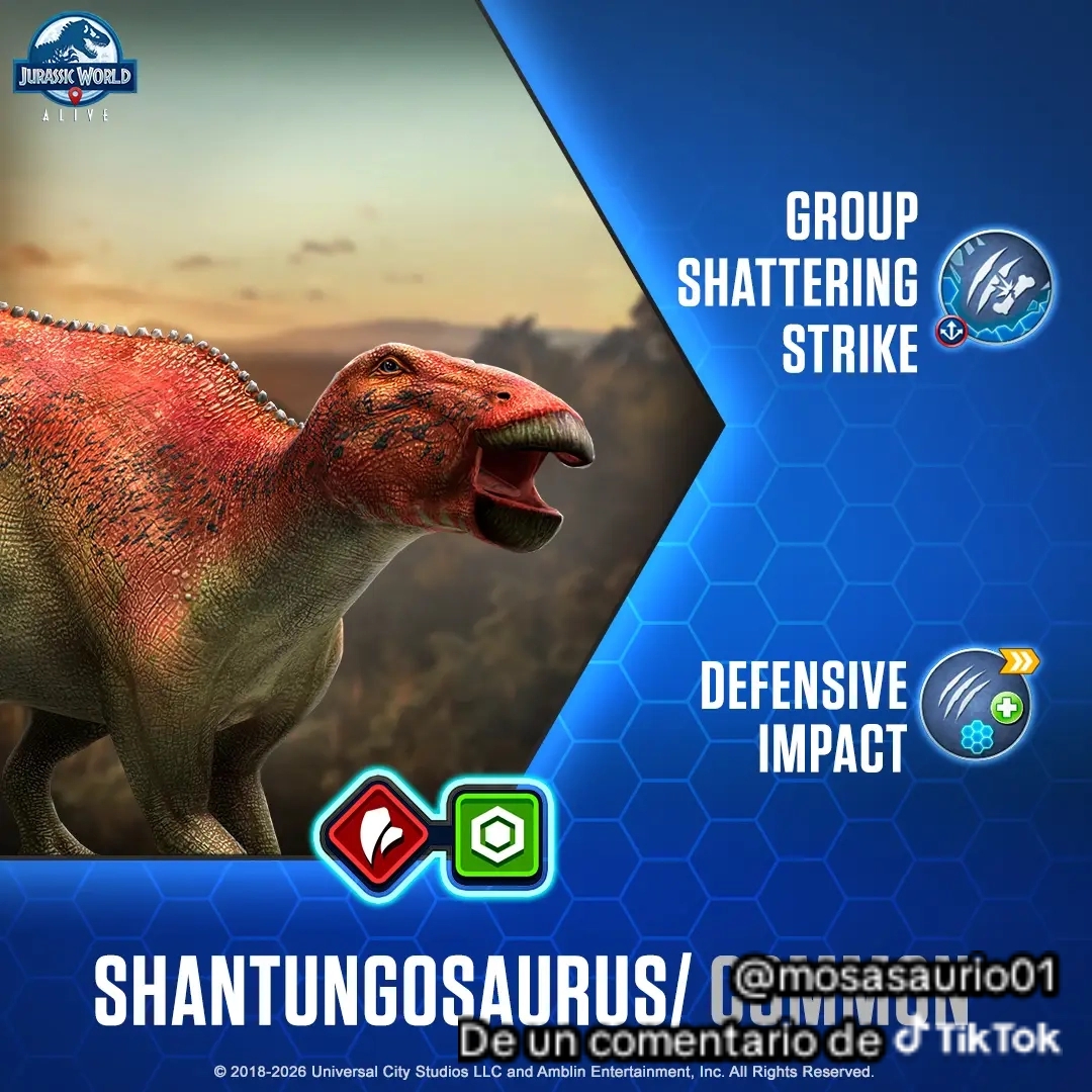 @Jurassic world alive