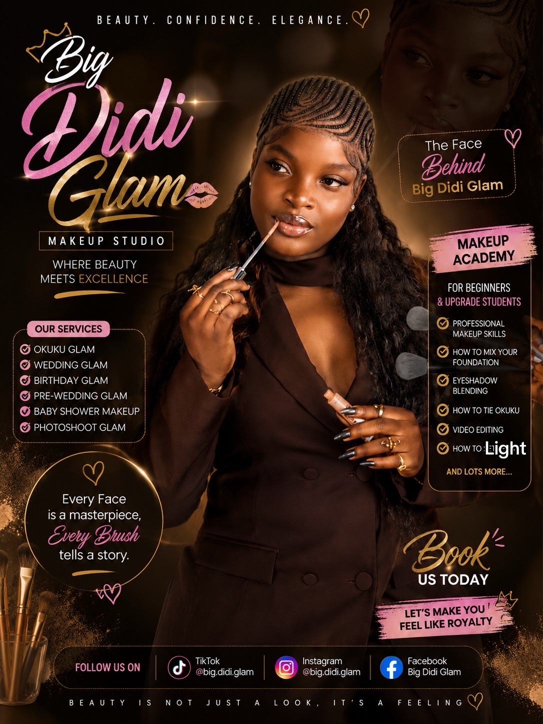 @Makeup artist Didi