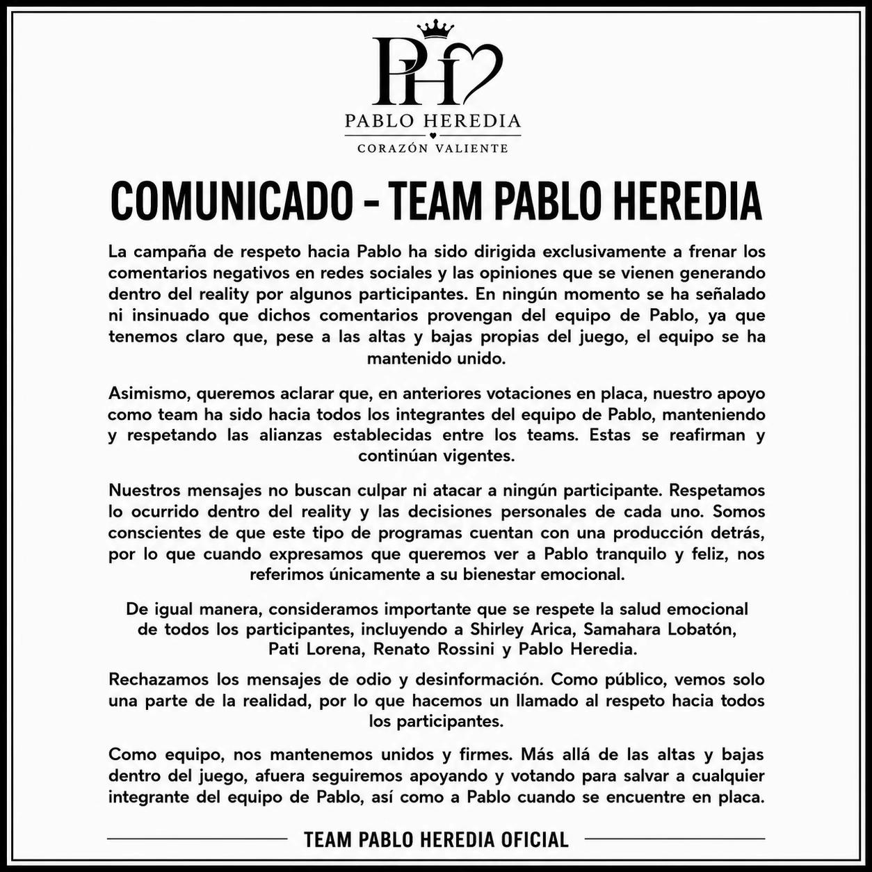 @Team Pablo Heredia Oficial