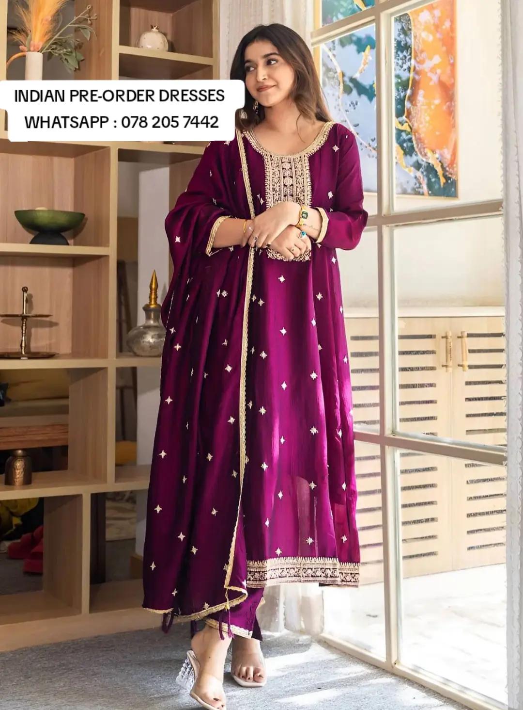 @🛍️INDIAN PRE ORDER DRESSES🛍️