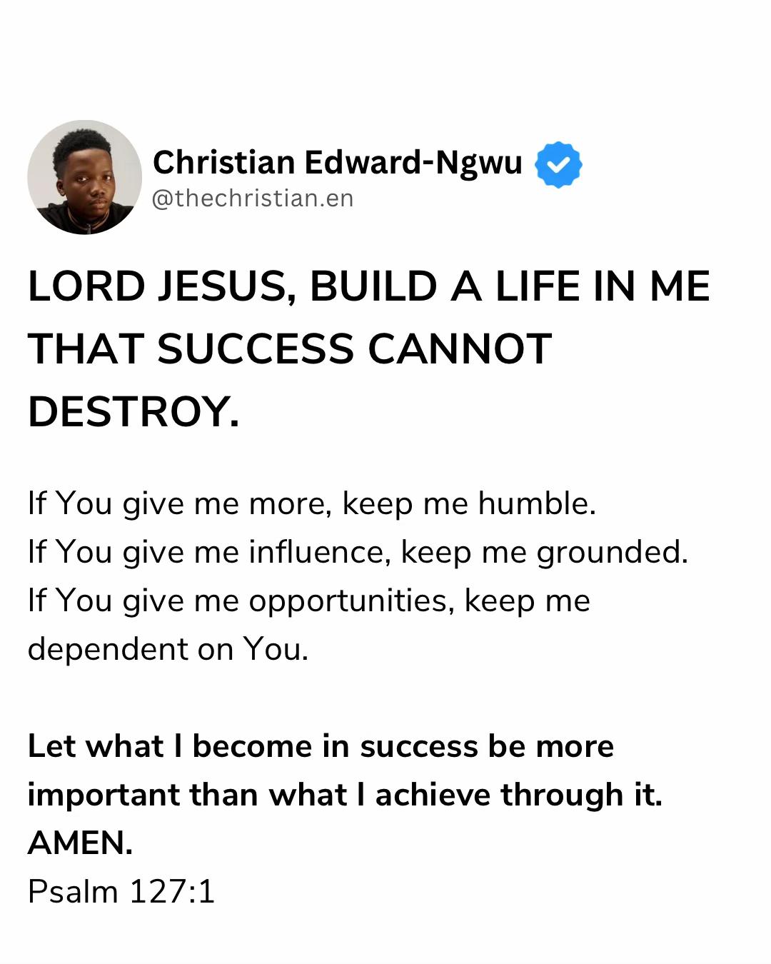 @Christian Edward-Ngwu