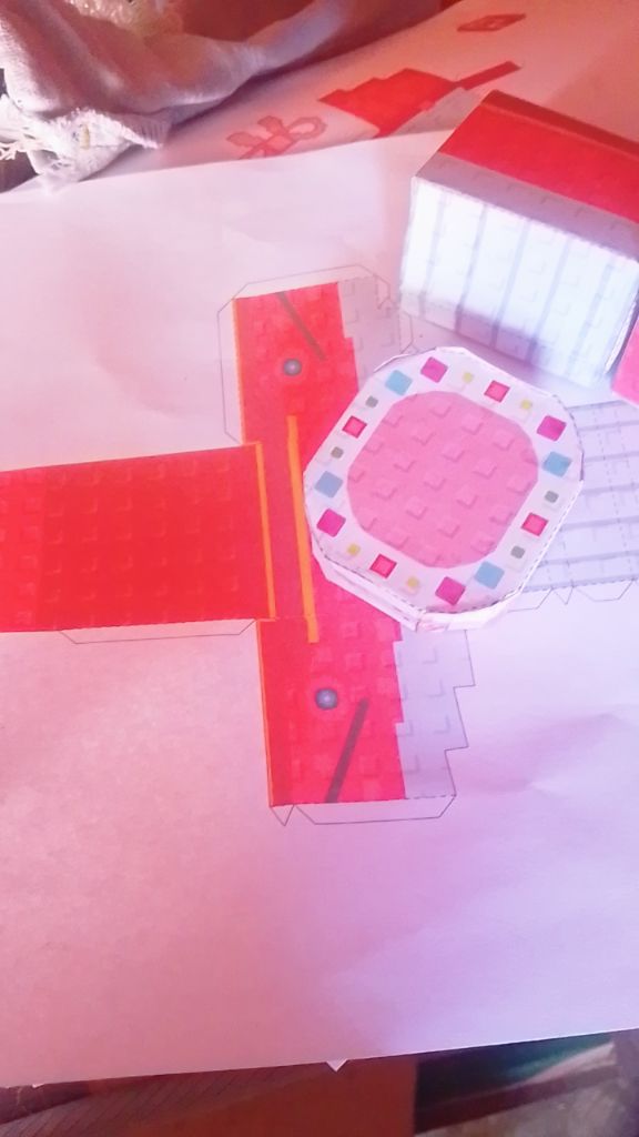 @papel craft con samini fatini
