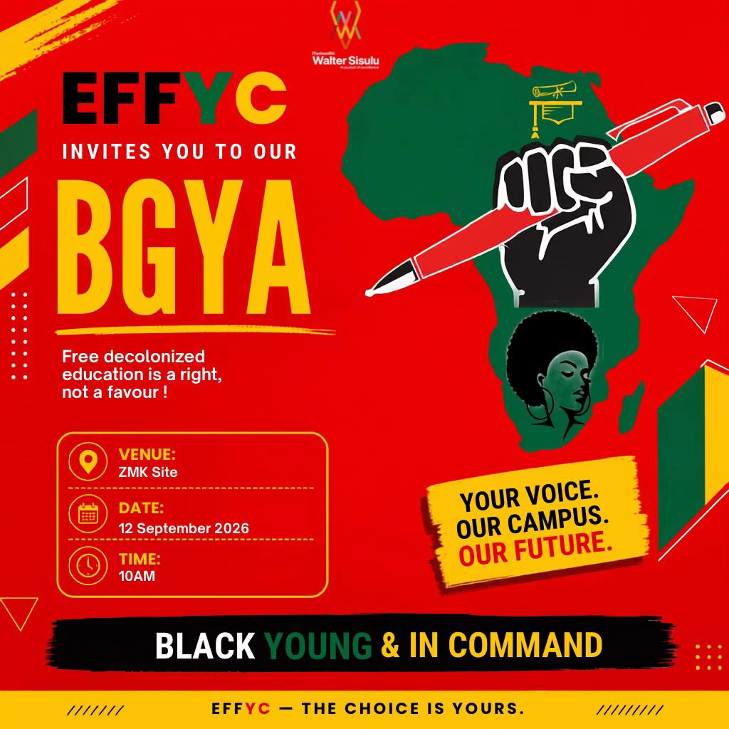 @EFFYC_WSU_MTHATHA Campus