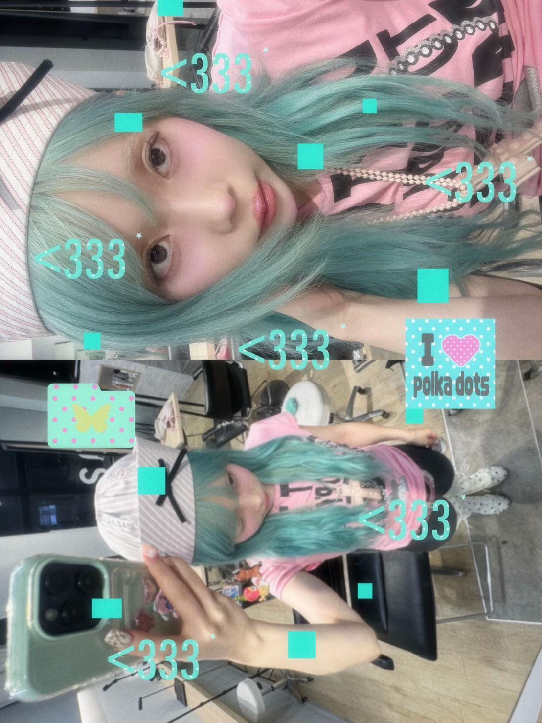 @宙也/原宿/ハイトーンカラー/ハッシュカット/ウルフカット