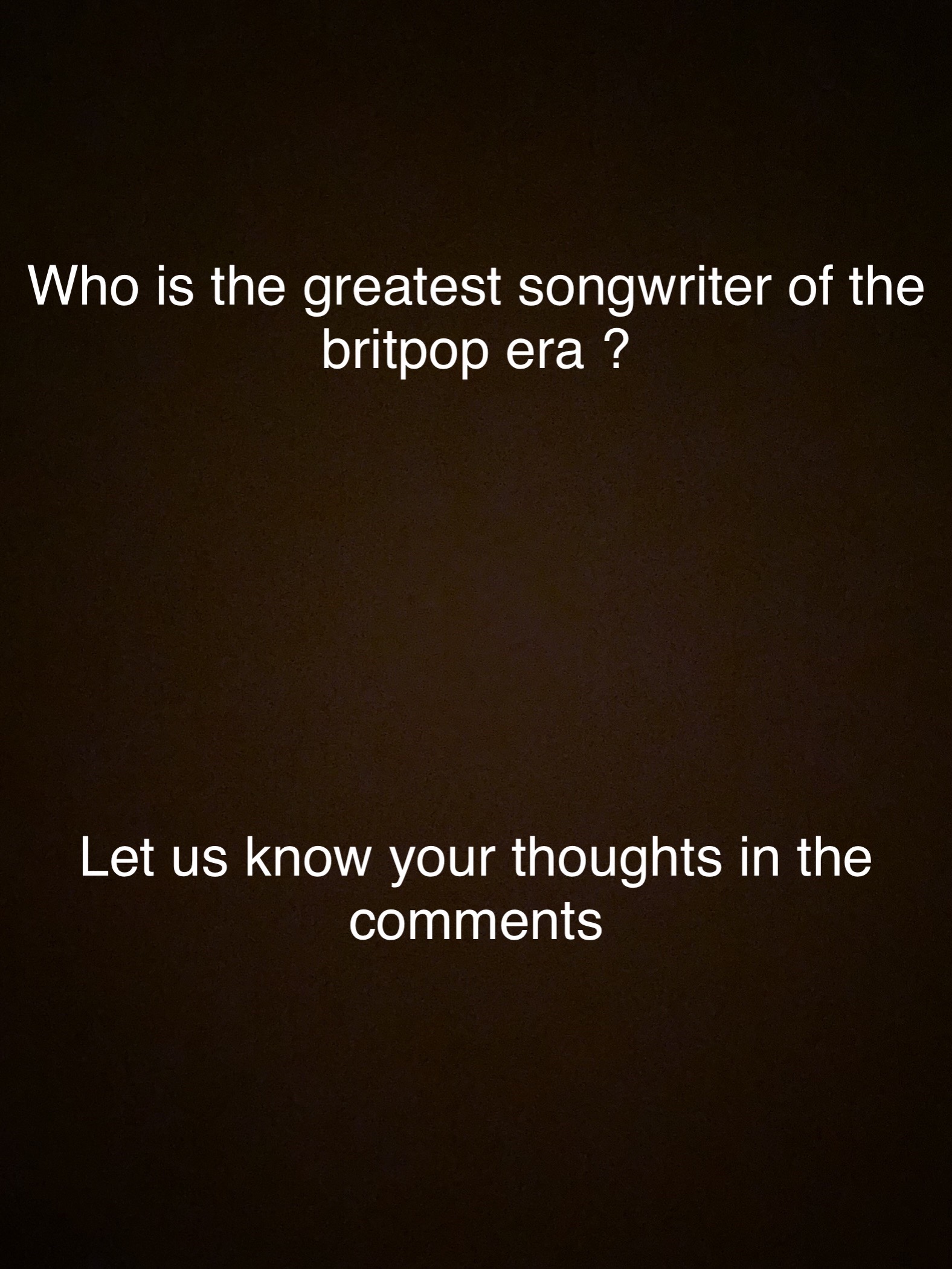 @Britpop World