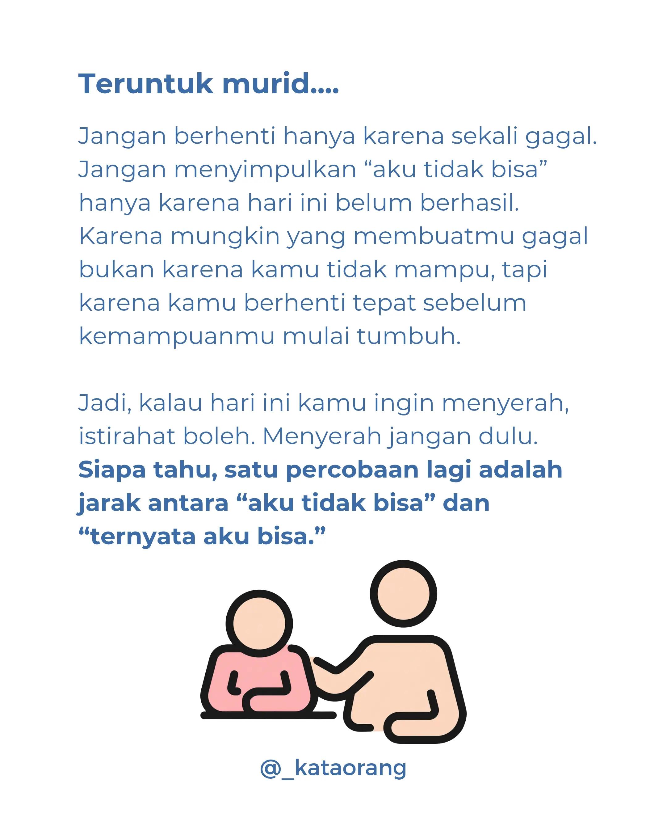 @Kata Orang