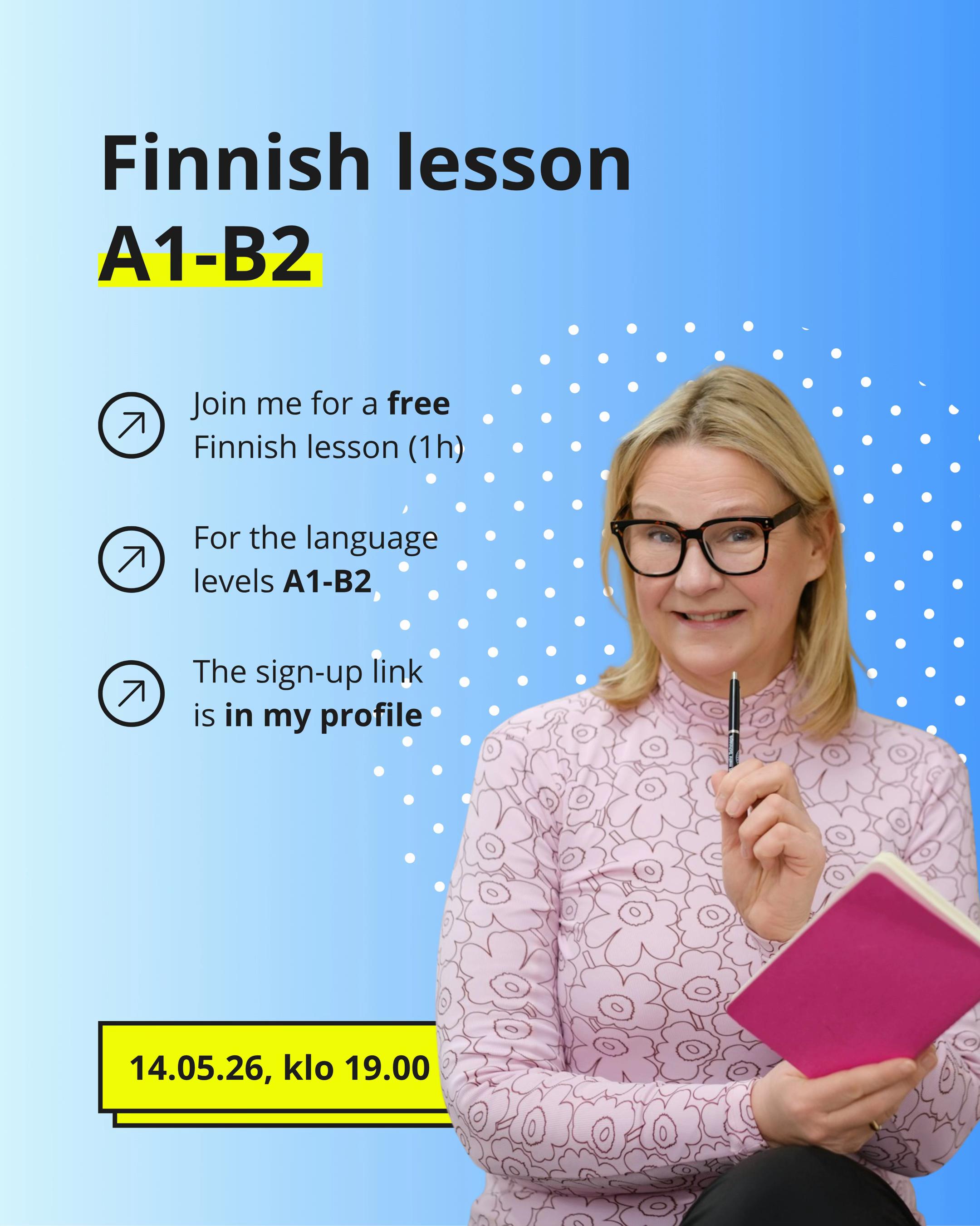 @Learn Finnish with Virpi 🇫🇮
