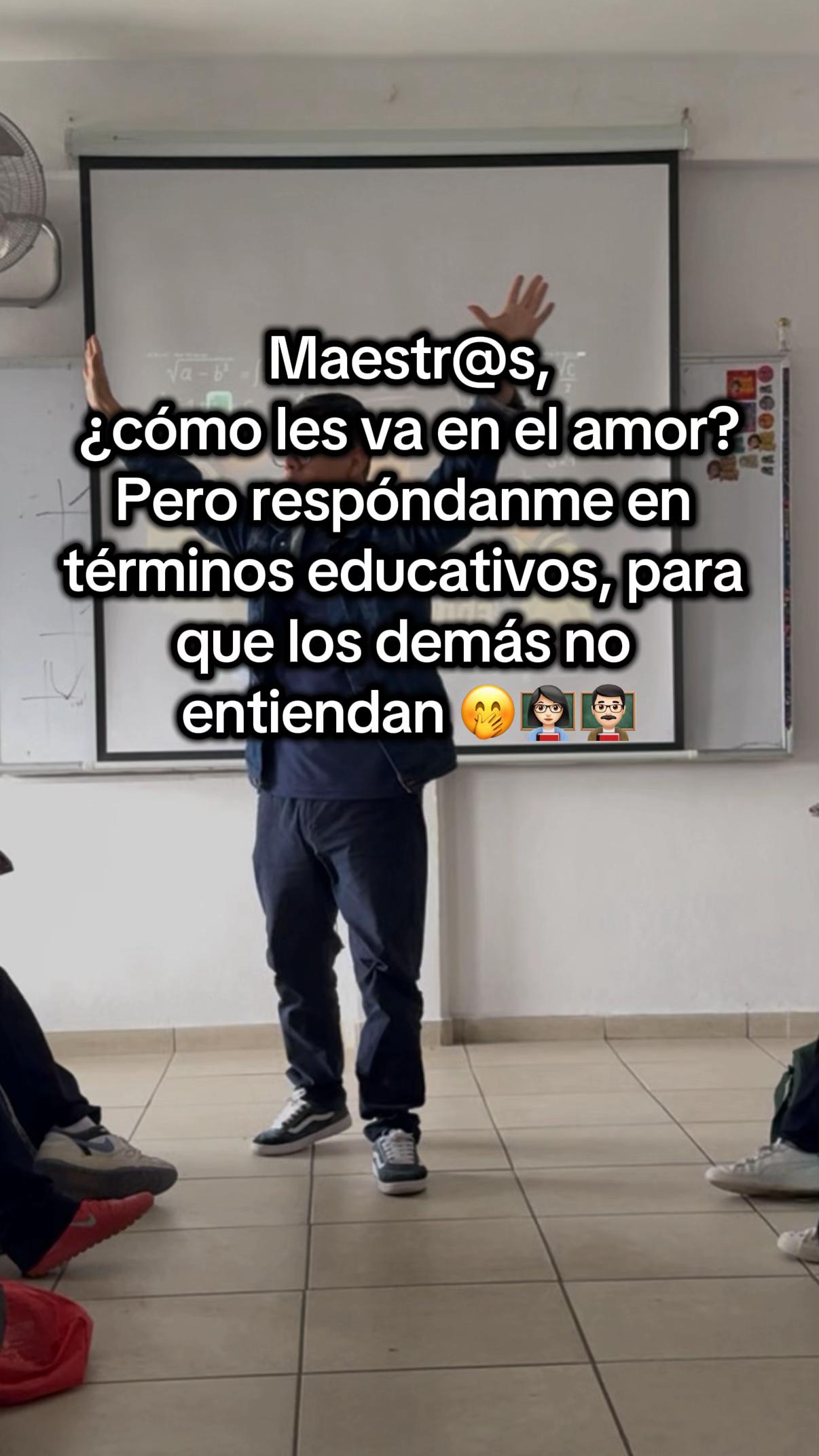 @&iquest;Qu&eacute; onda prof?