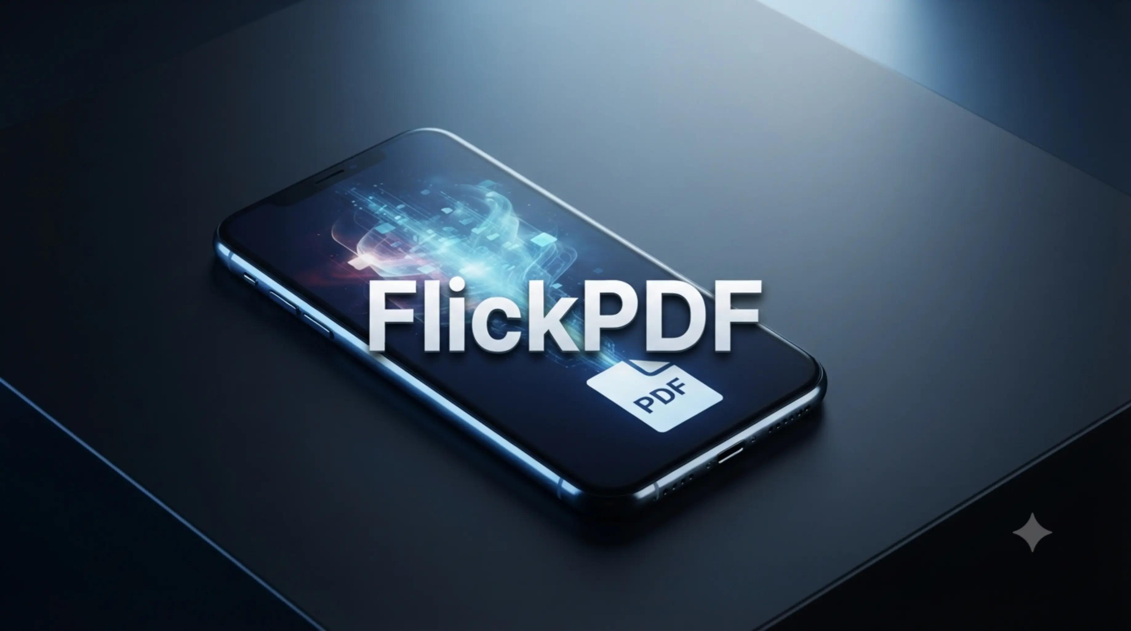 @FlickPDF | No-Cloud PDF Tool