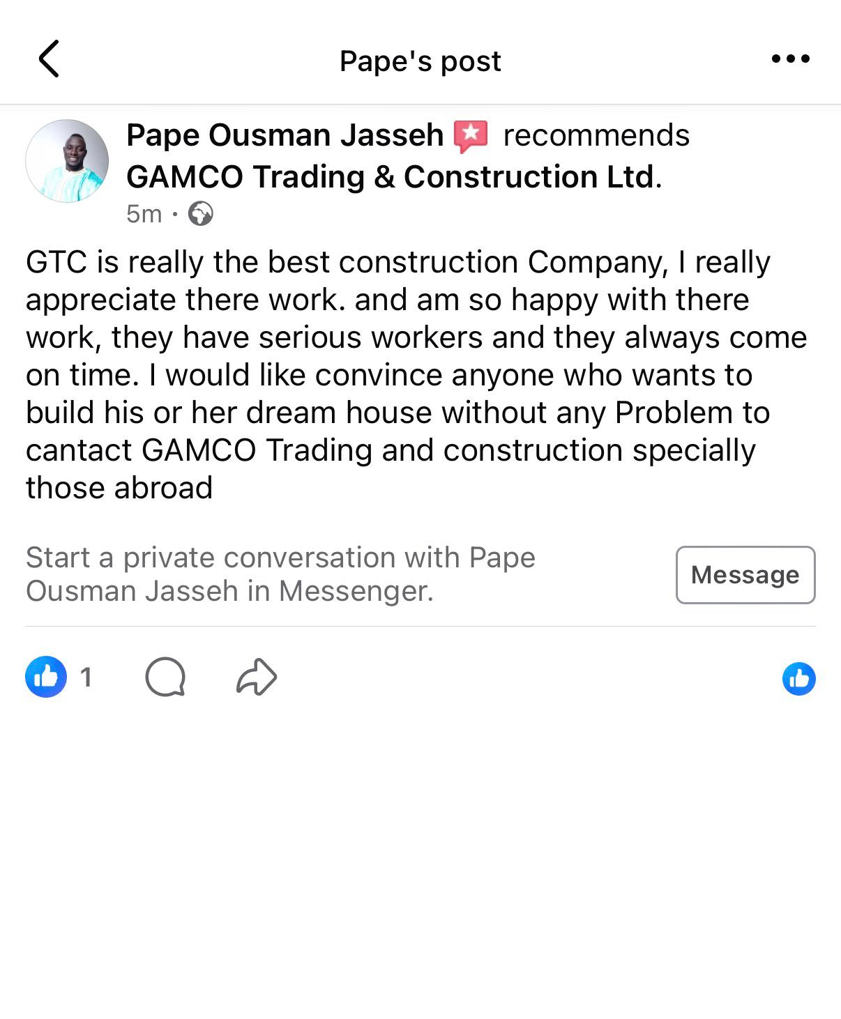@#Gamco trading and con!ltd