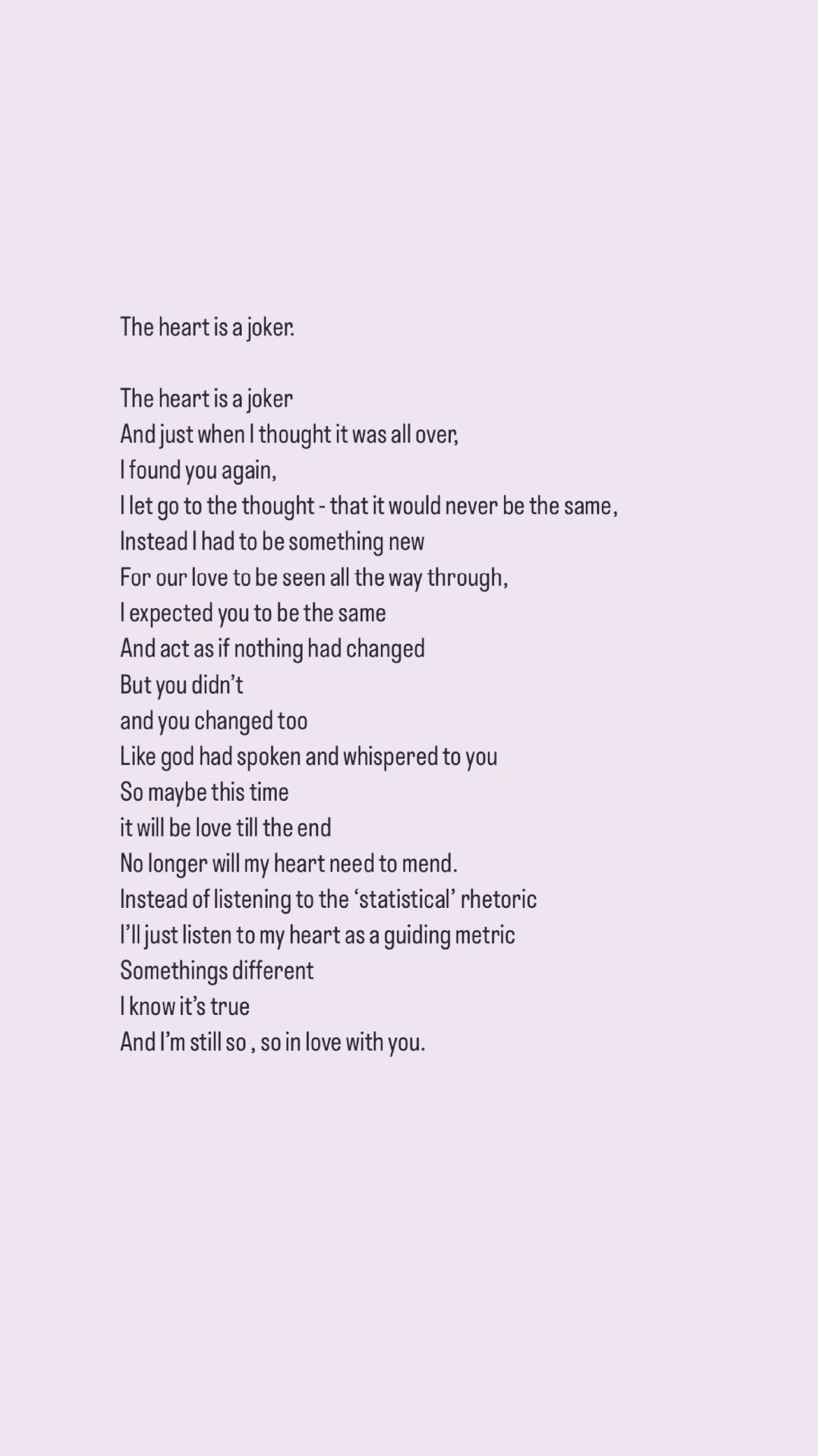 @poems for you
