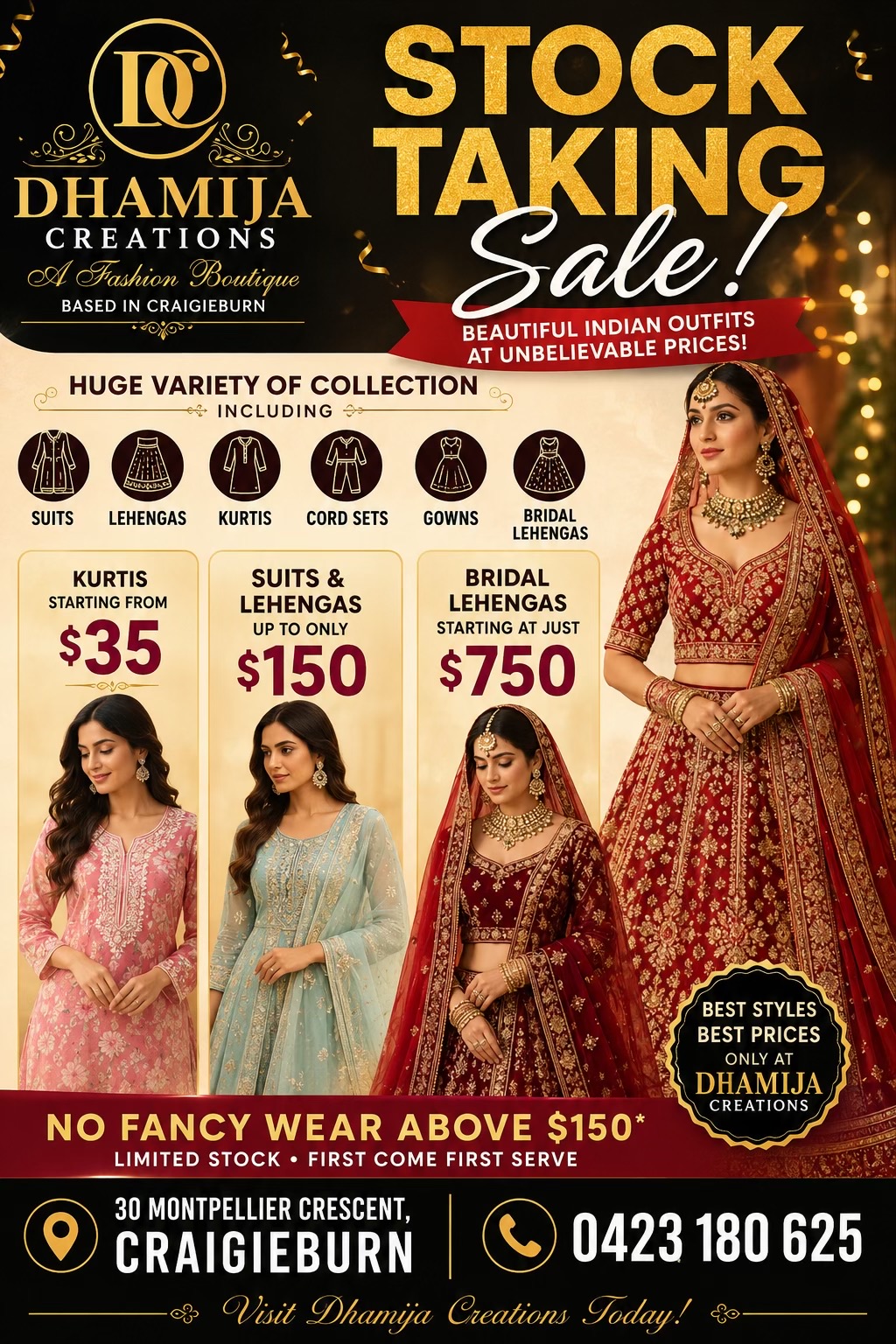 @Dhamija Creations Mel