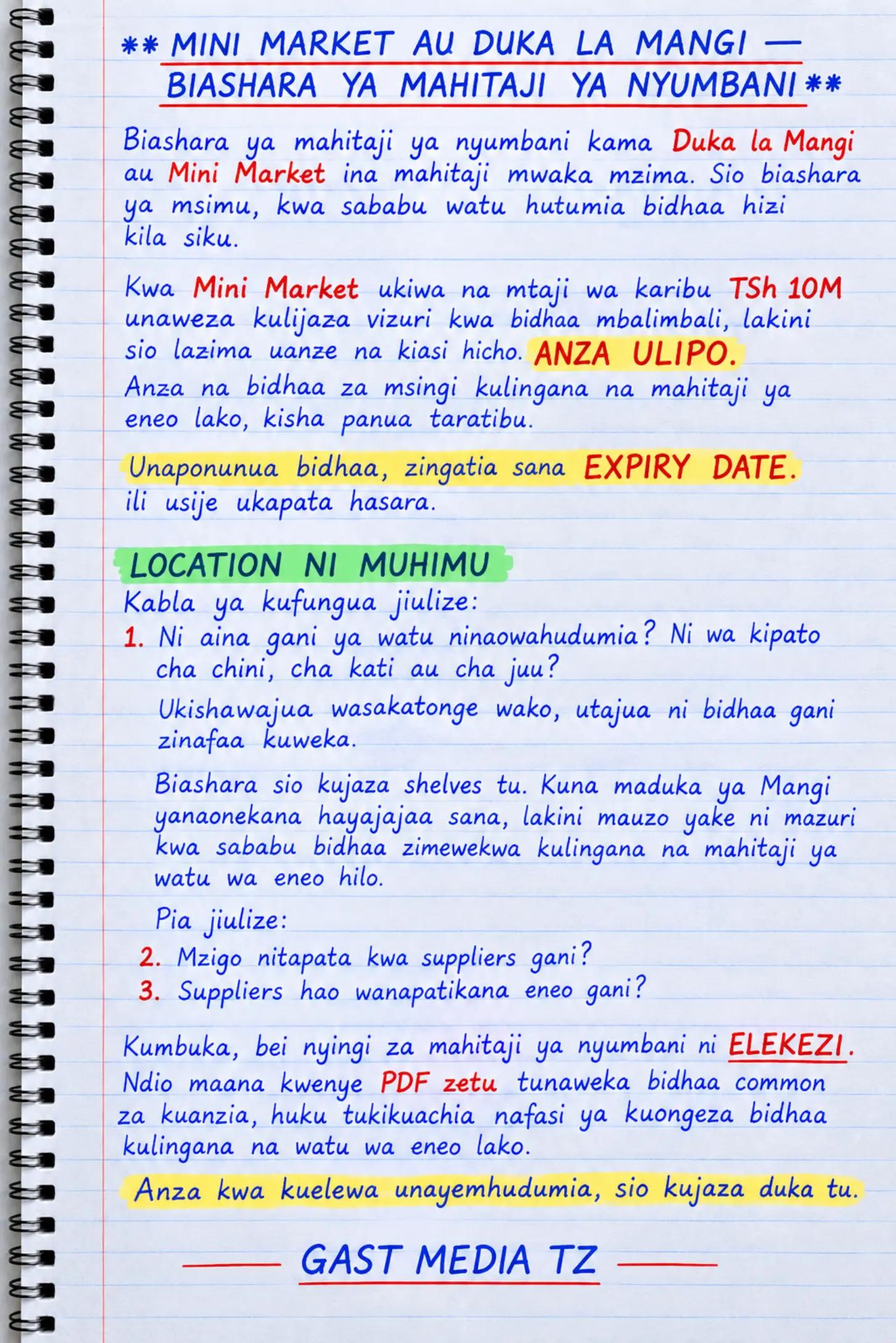 @GAST MEDIA TZ