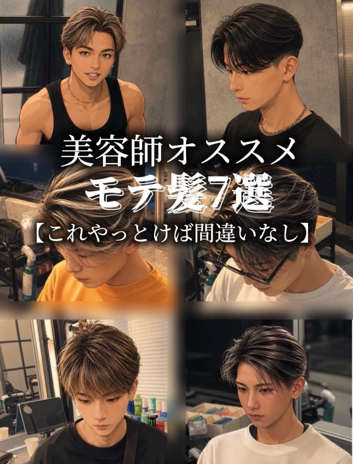 @リクトモテ髪🇺🇸✂︎