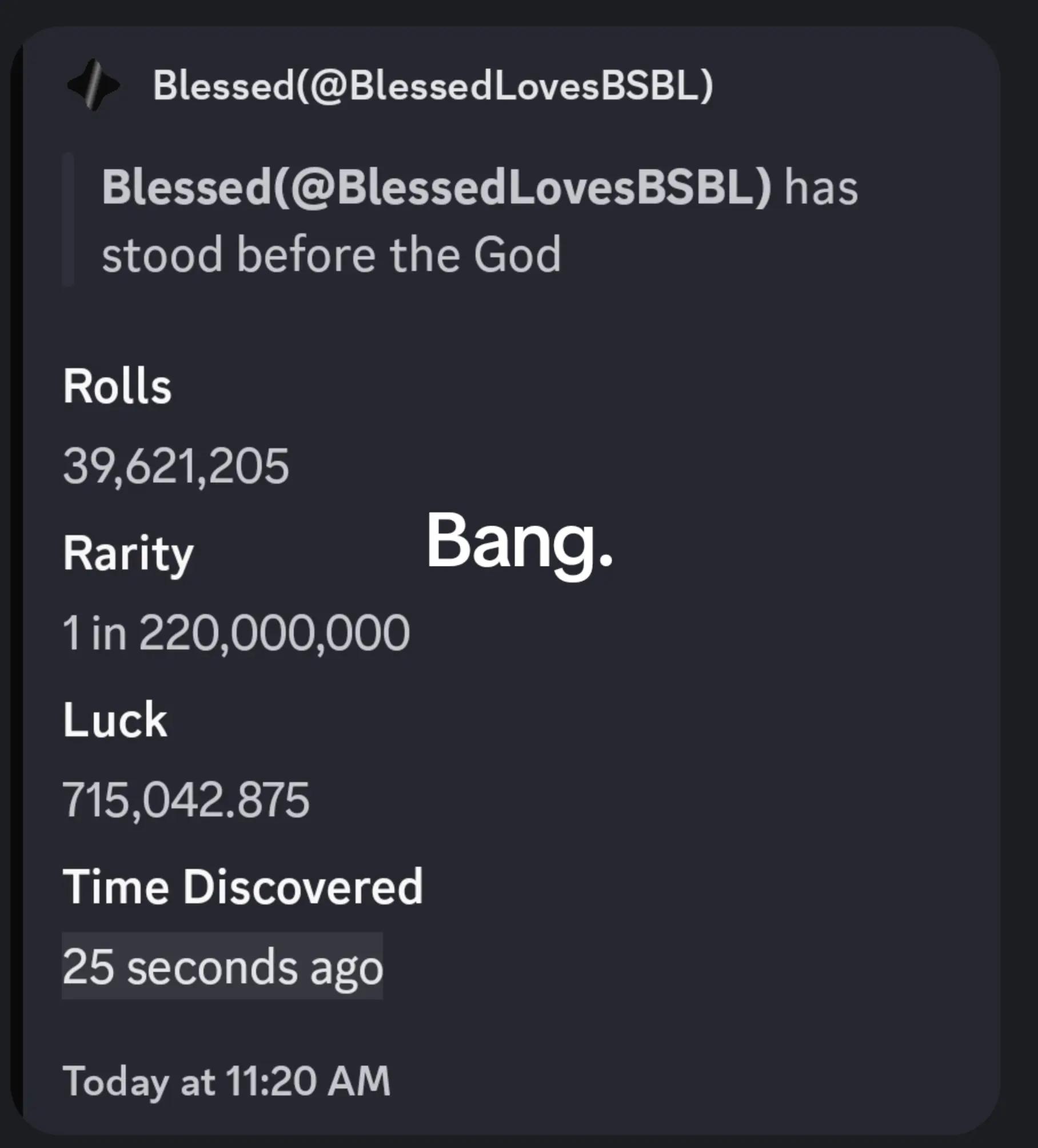@Blessed