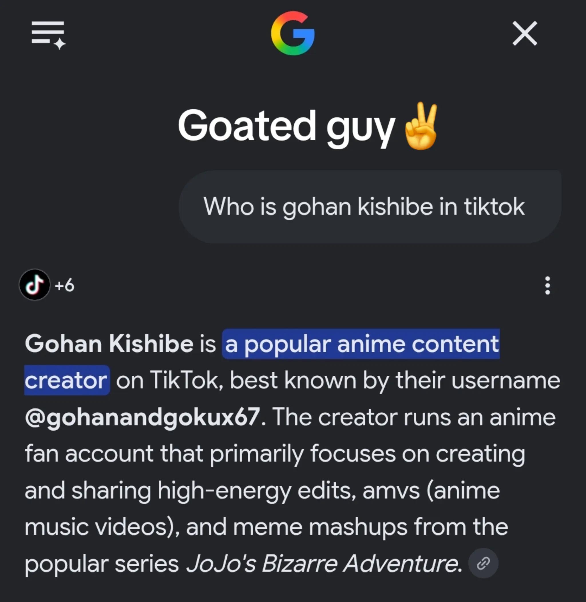 @Gohan kishibe